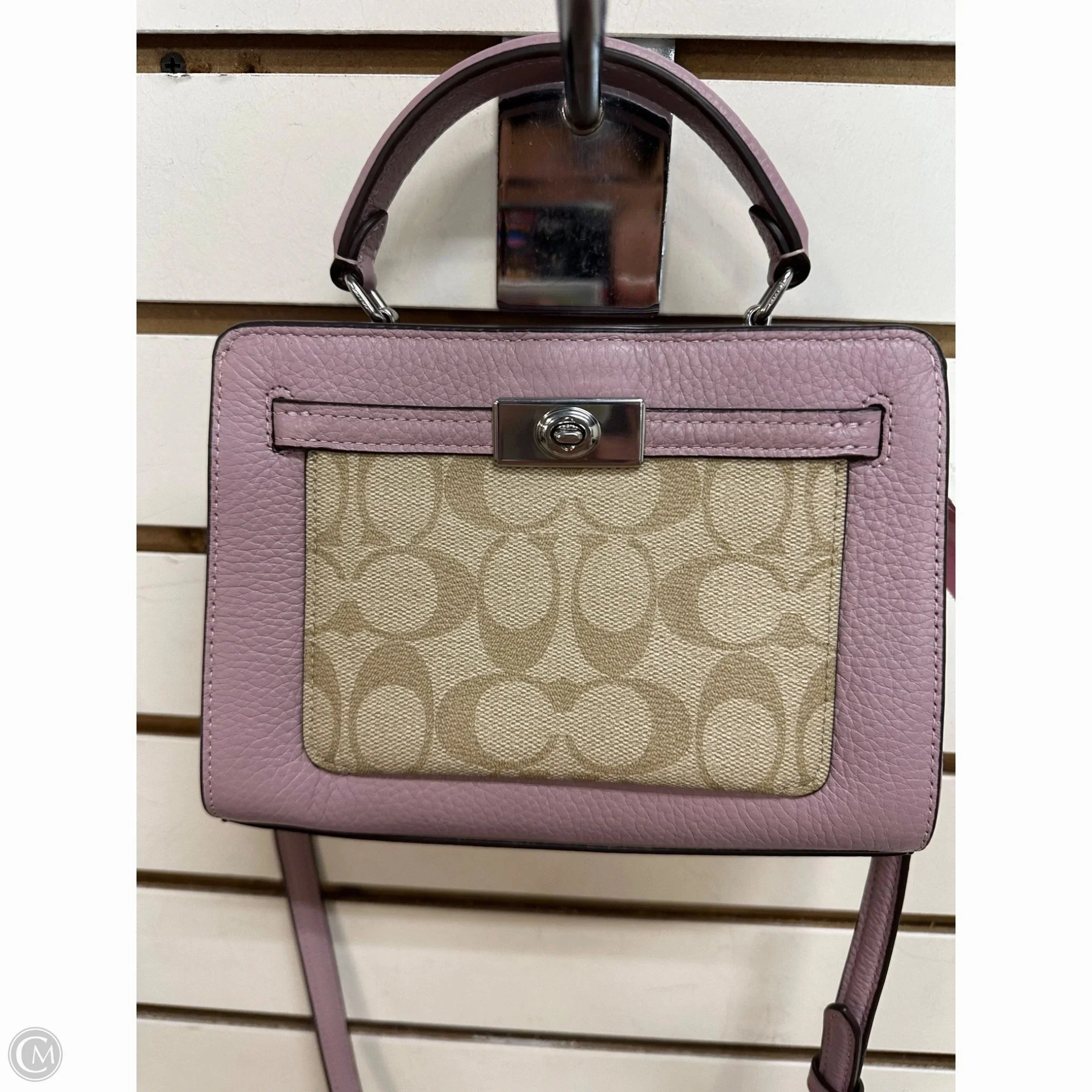 Handbag Designer By Coach, Size: Small