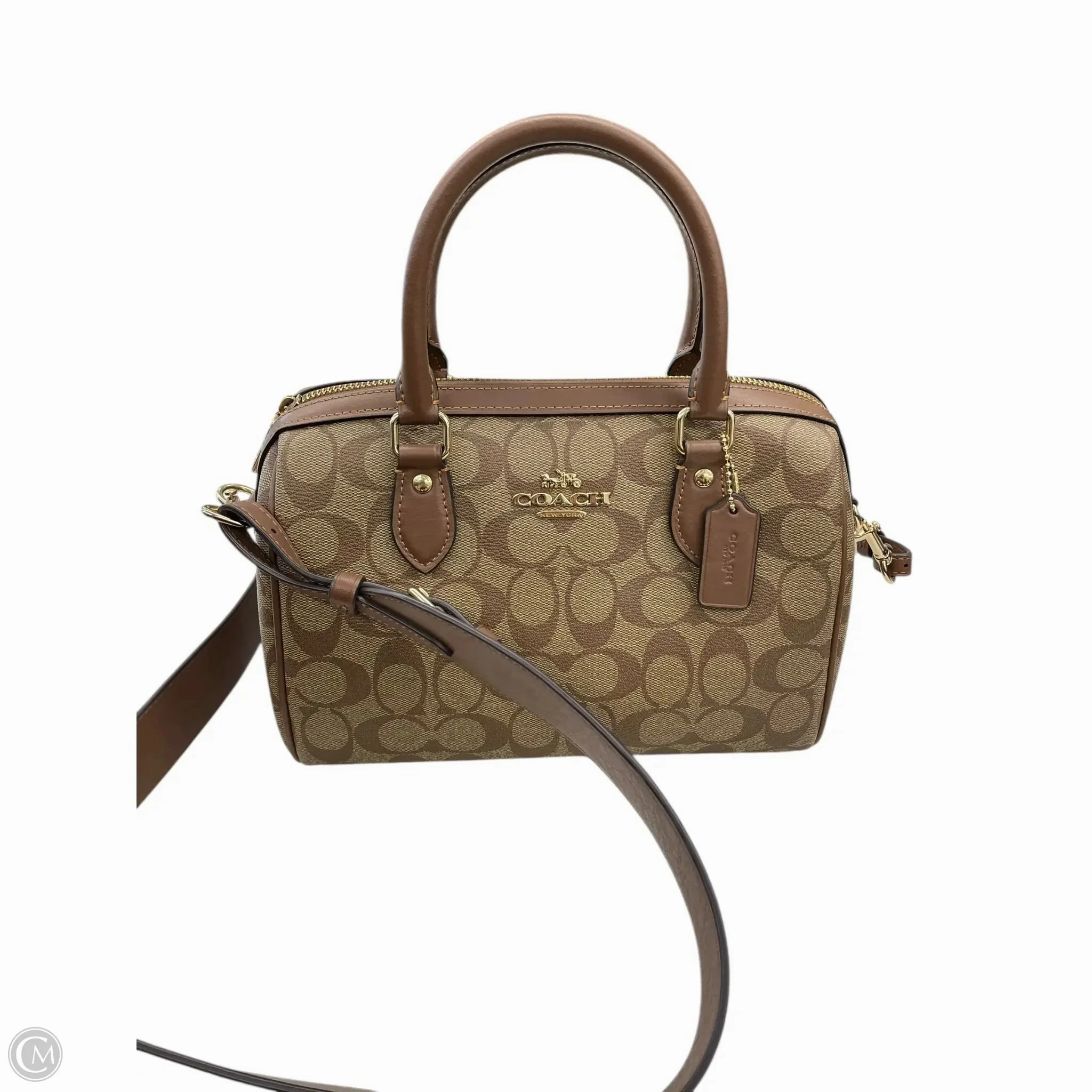 Handbag Designer By Coach, Size: Small