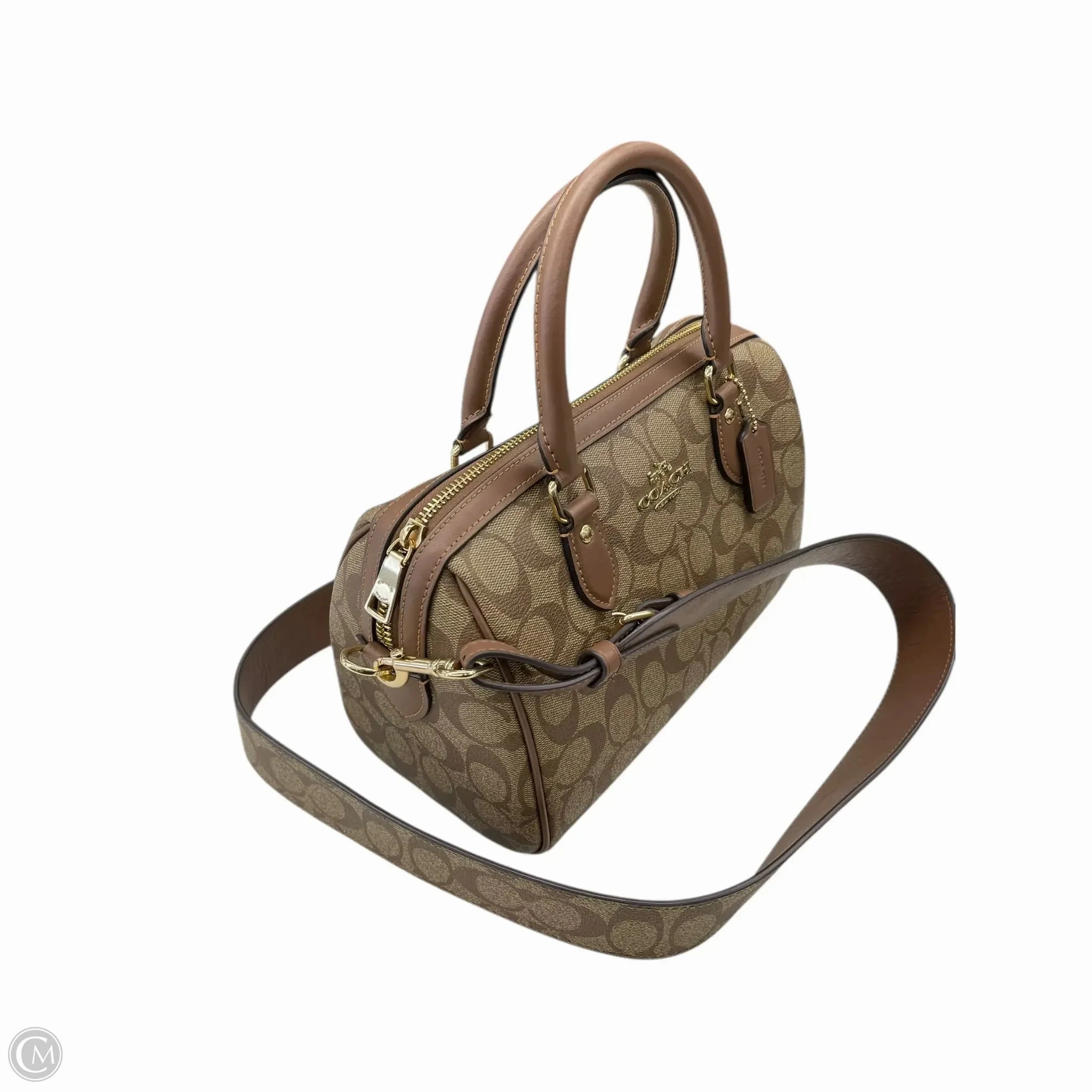 Handbag Designer By Coach, Size: Small