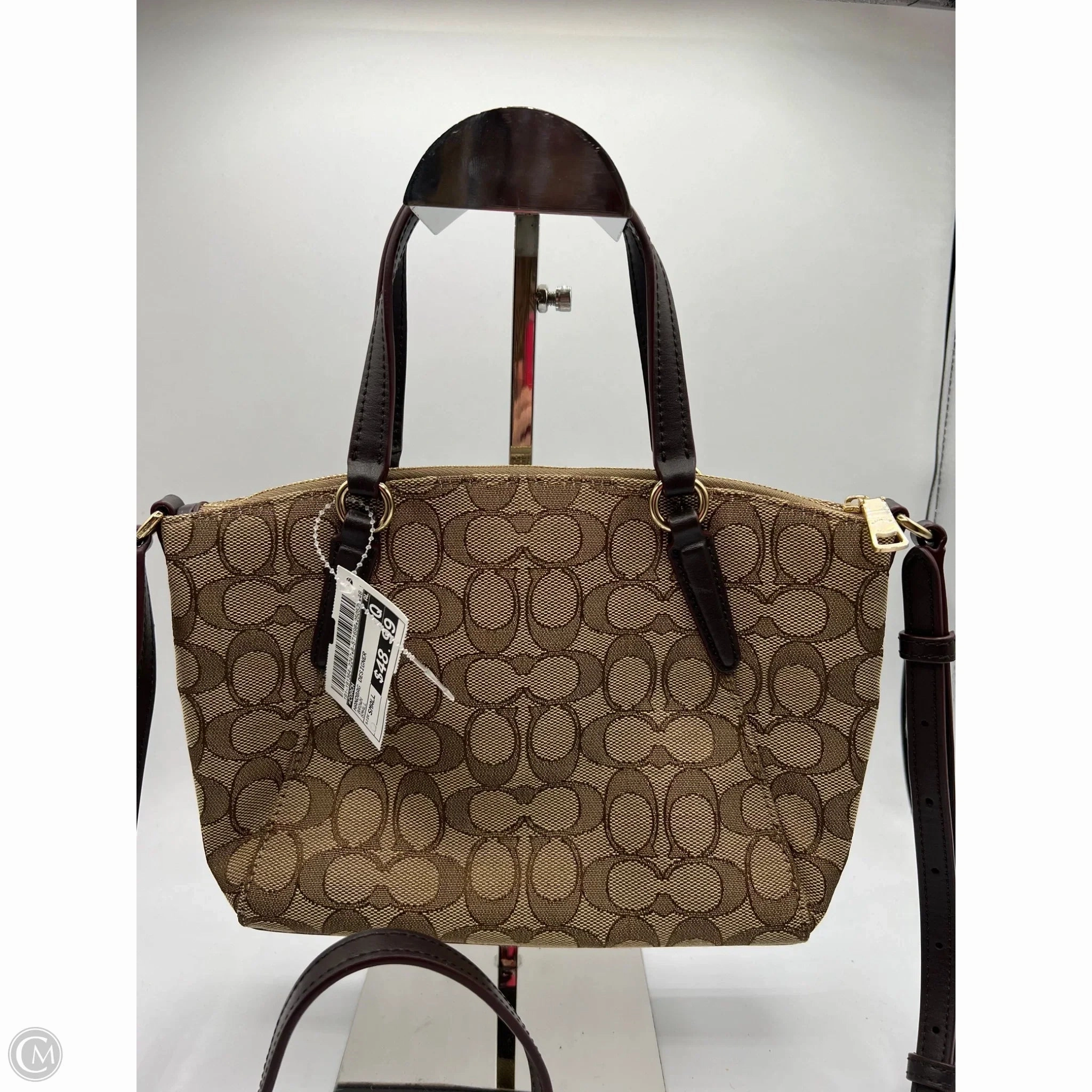 Handbag Designer By Coach, Size: Small