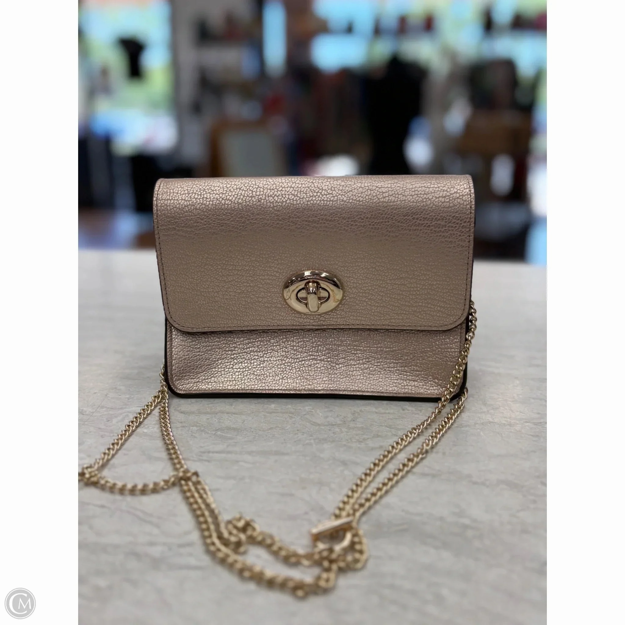 Handbag Designer By Coach, Size: Small