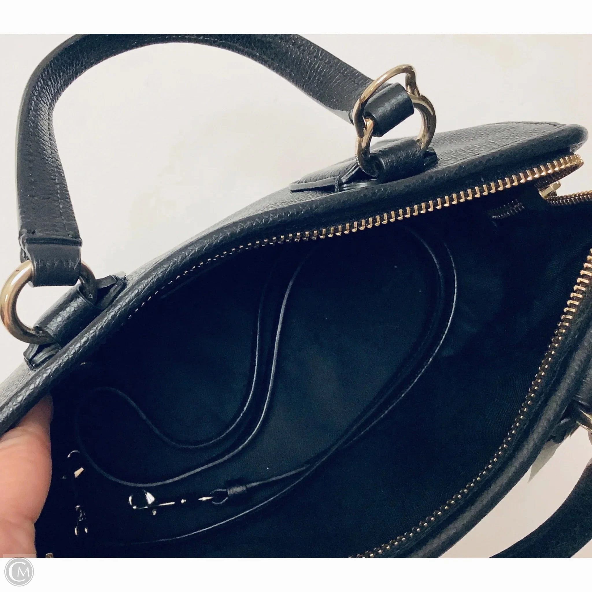 Handbag Designer By Coach, Size: Small