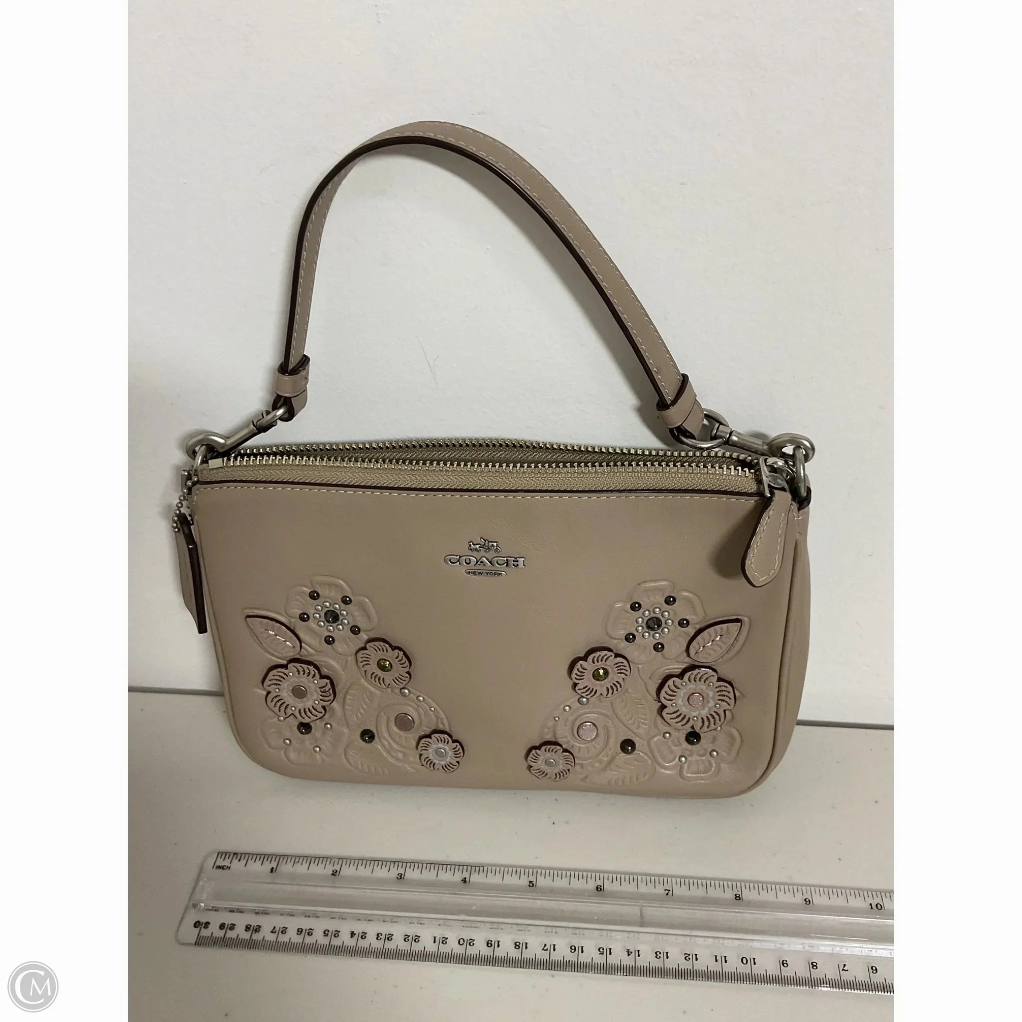 Handbag Designer By Coach, Size: Small