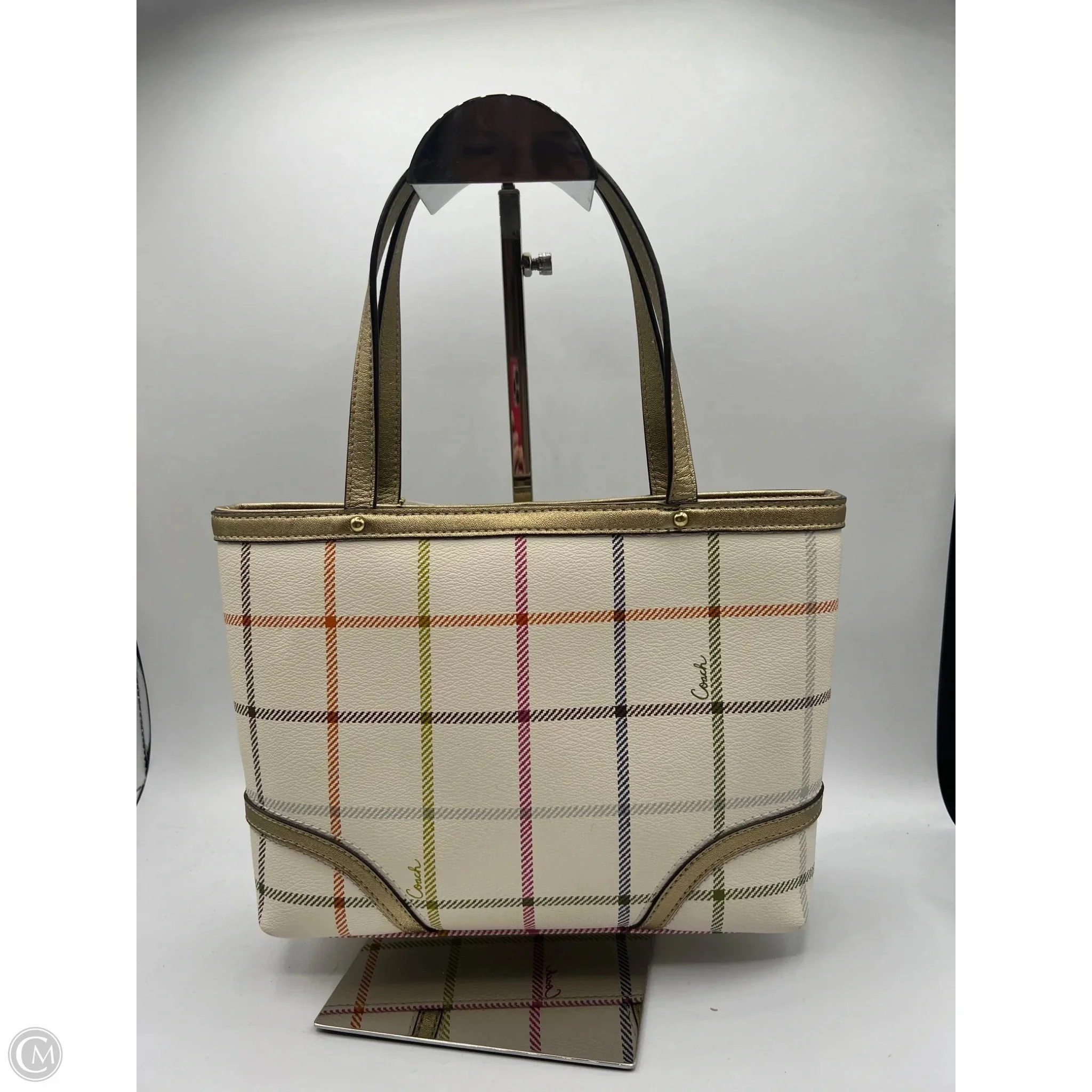 Handbag Designer By Coach, Size: Small
