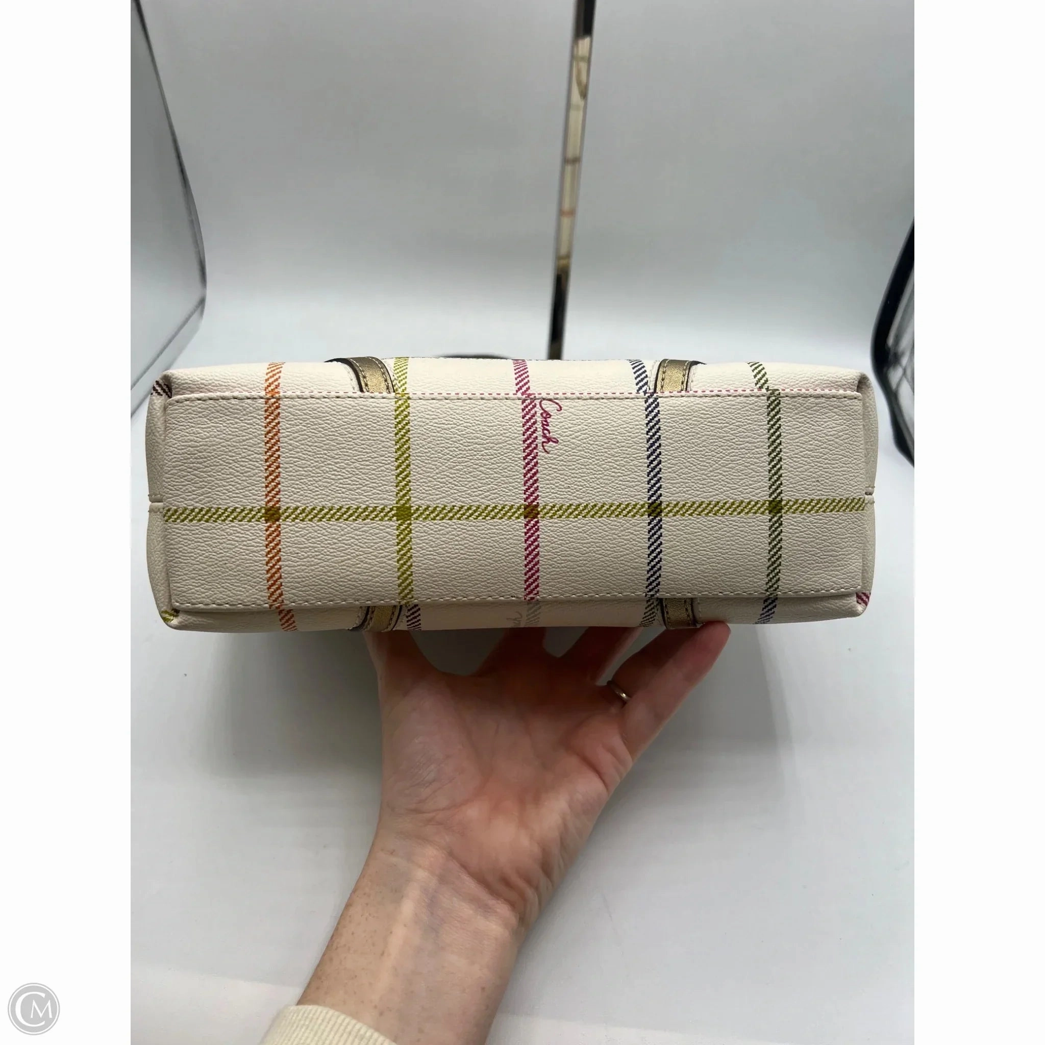 Handbag Designer By Coach, Size: Small