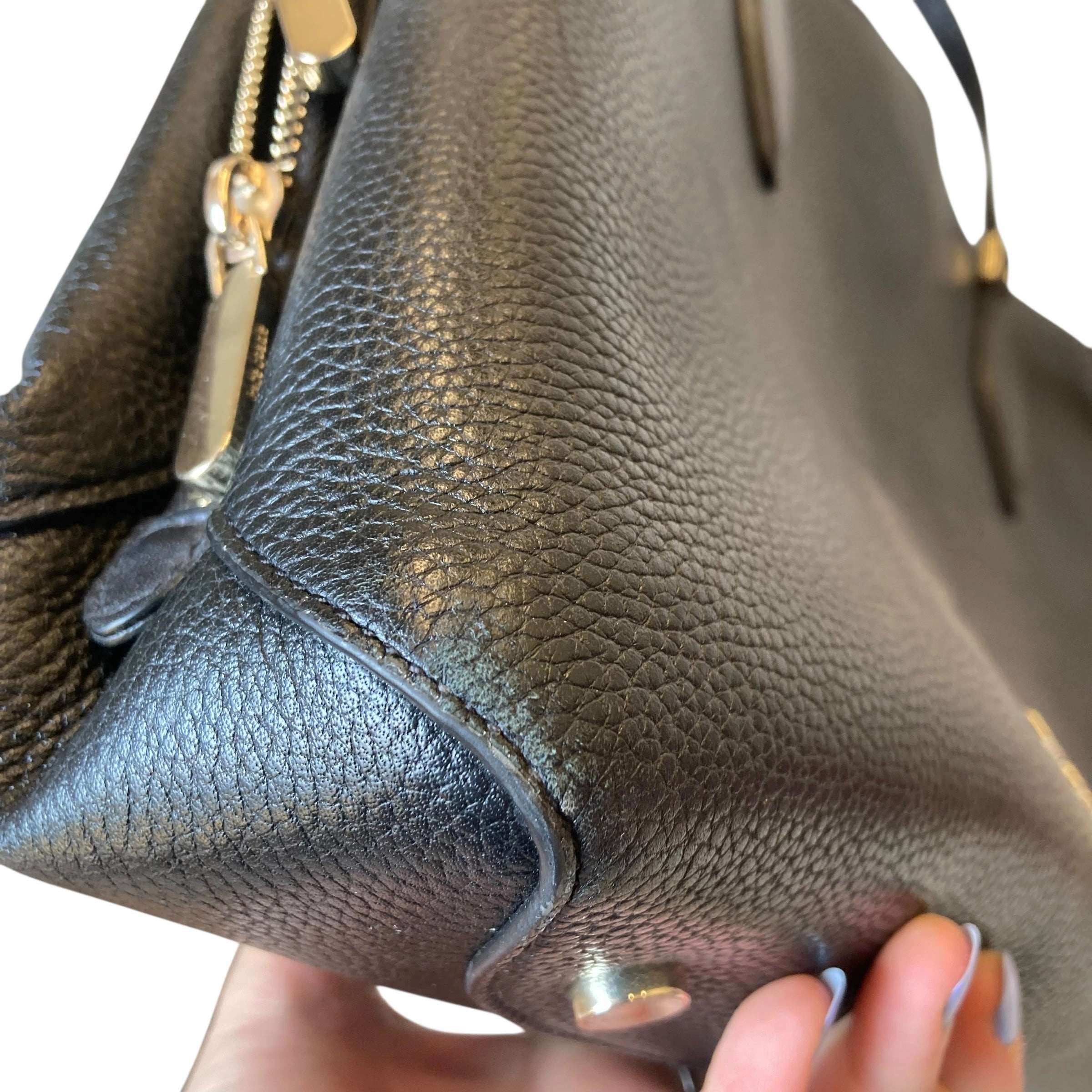 Handbag Designer By Kate Spade In Black, Size:Medium