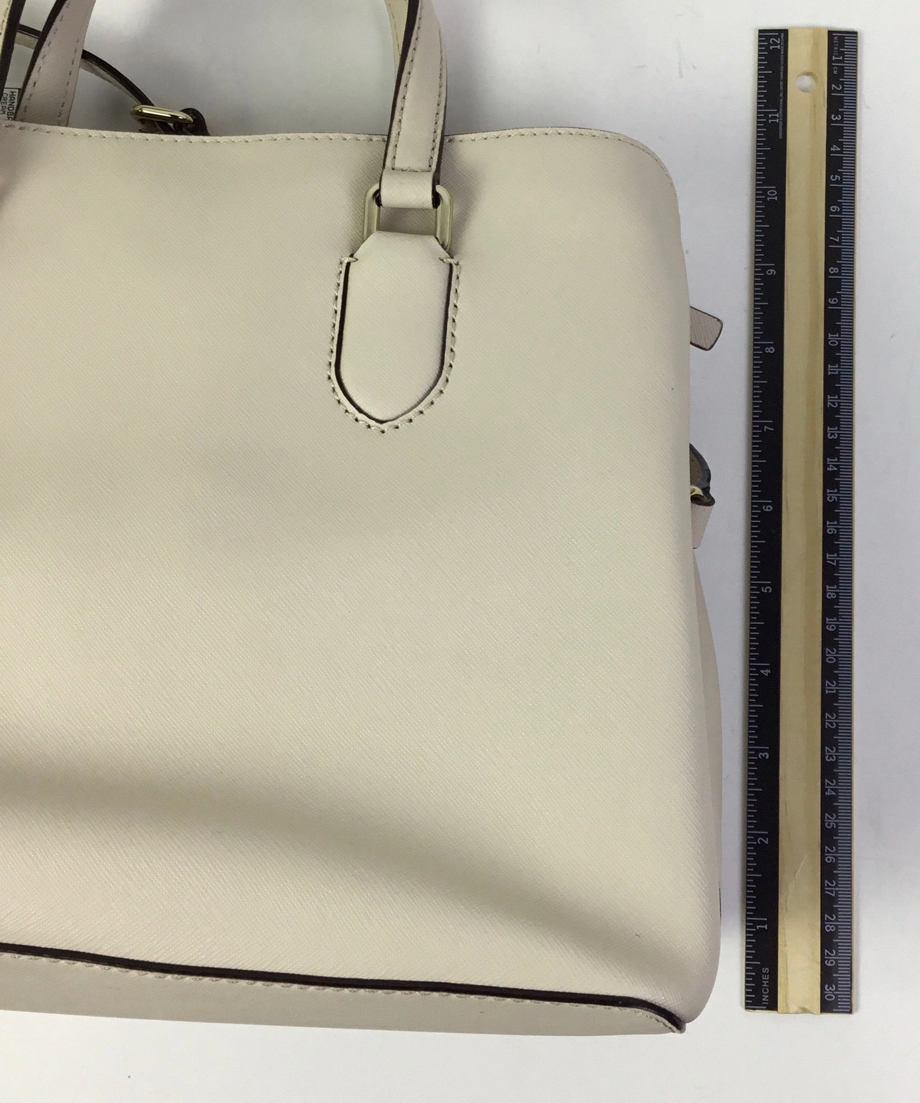 Handbag Designer By Kate Spade In Cream, Size:Medium