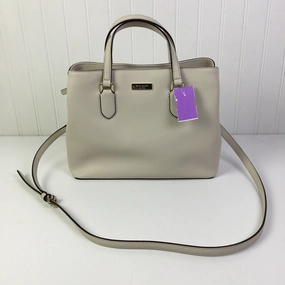 Handbag Designer By Kate Spade In Cream, Size:Medium