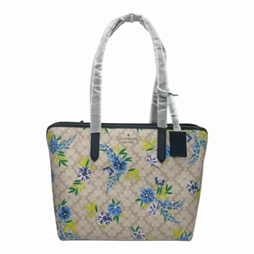 Handbag Designer By Kate Spade In Floral Print, Size:Medium