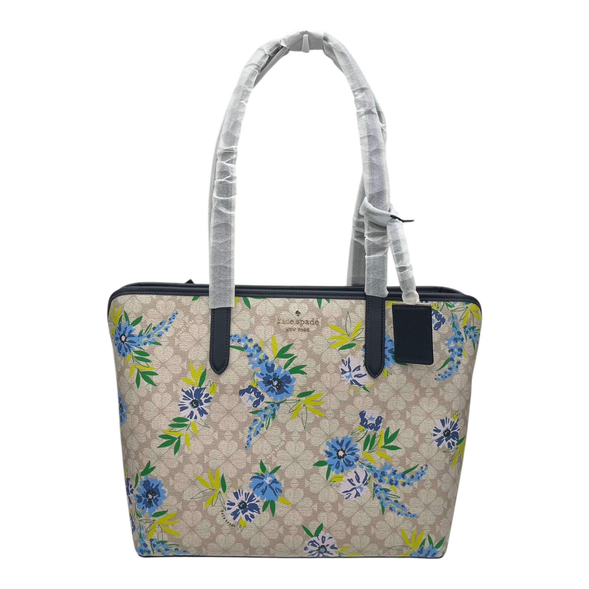 Handbag Designer By Kate Spade In Floral Print, Size:Medium