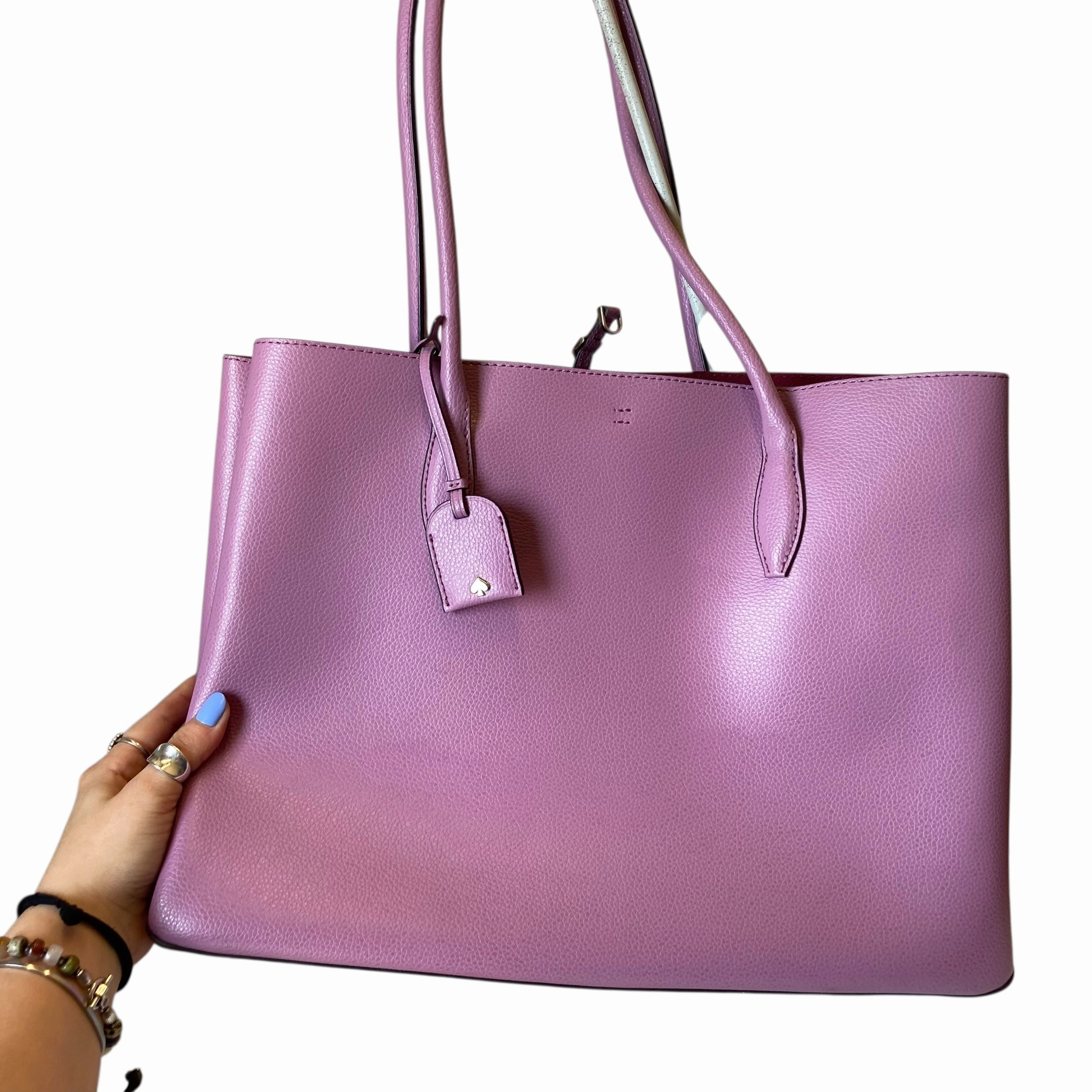 Handbag Designer By Kate Spade In Purple, Size:Large