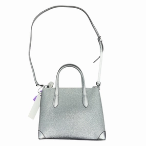 Handbag Designer By Kate Spade In Silver, Size:Small