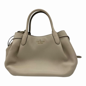 Handbag Designer By Kate Spade In Tan, Size:Large