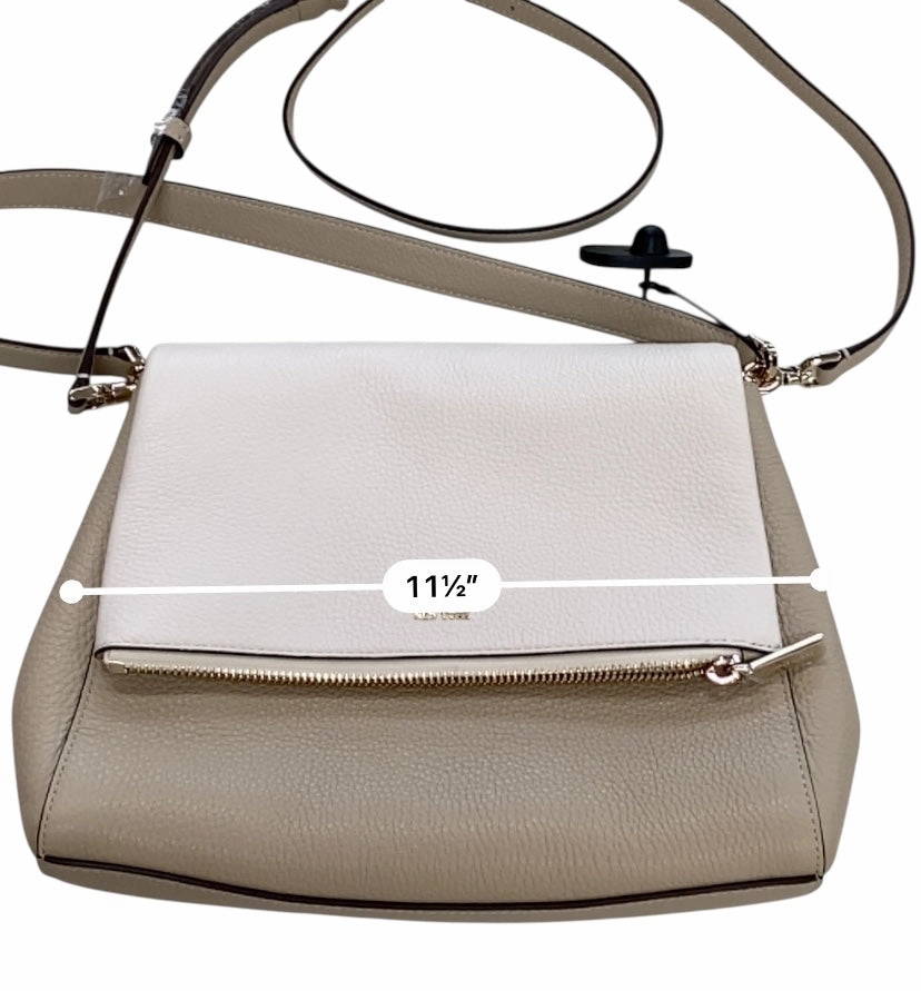 Handbag Designer By Kate Spade In Taupe, Size:Medium