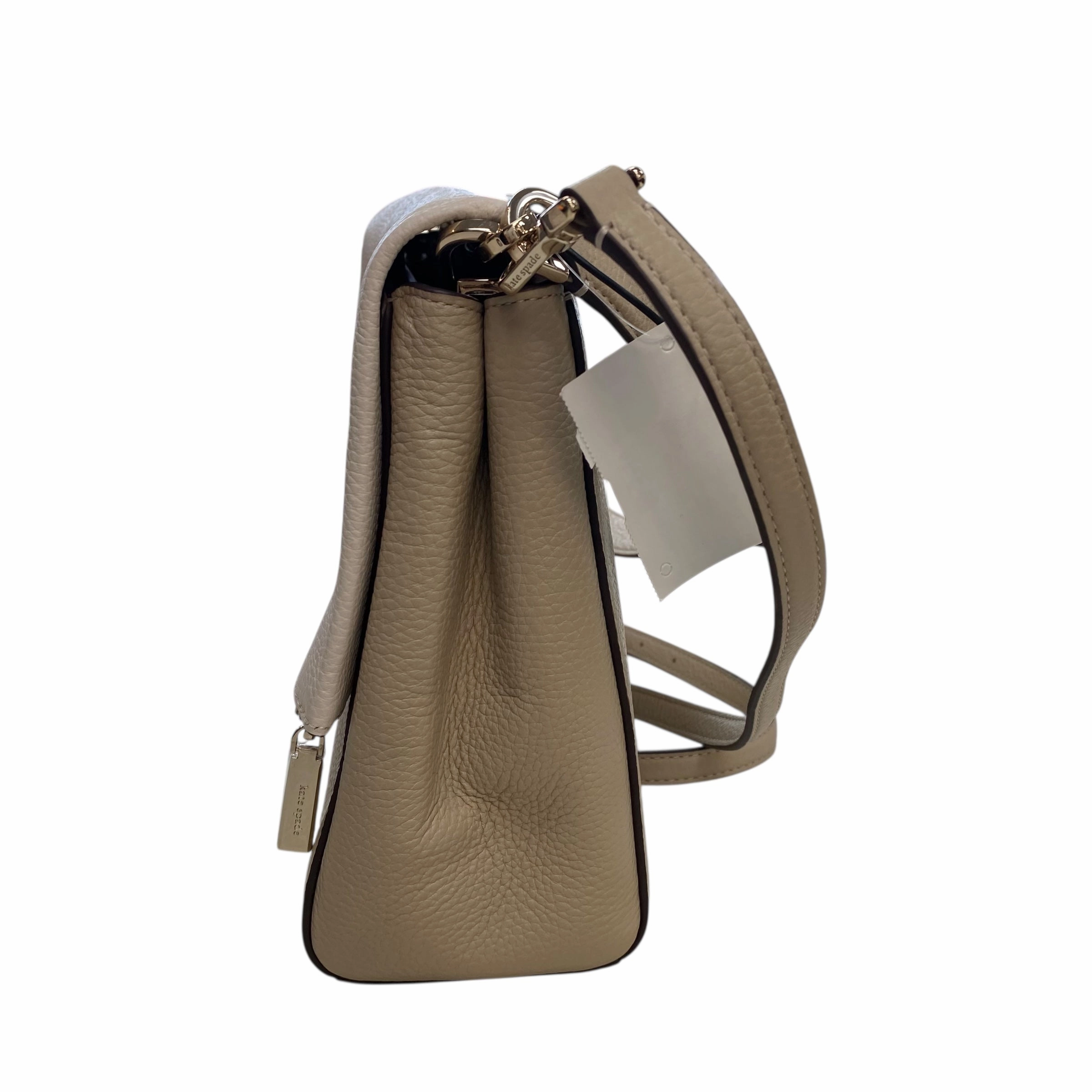 Handbag Designer By Kate Spade In Taupe, Size:Medium