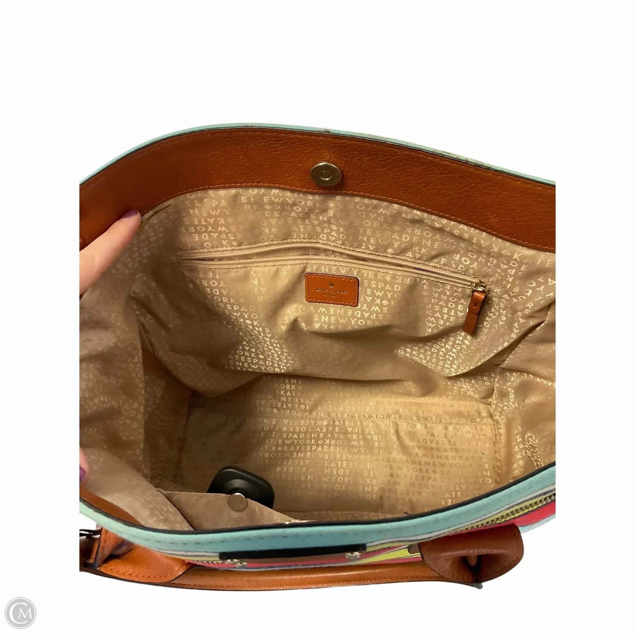 Handbag Designer By Kate Spade, Size: Large