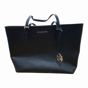 Handbag Designer By Michael Kors In Black, Size:Large