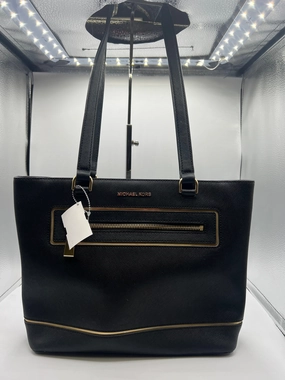 HANDBAG DESIGNER by MICHAEL KORS In BLACK, Size: MEDIUM