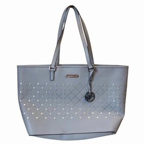 Handbag Designer By Michael Kors In Blue, Size:Large