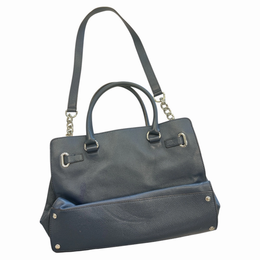 Handbag Designer By Michael Kors In Blue, Size:Large