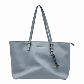 Handbag Designer By Michael Kors In Blue, Size:Large