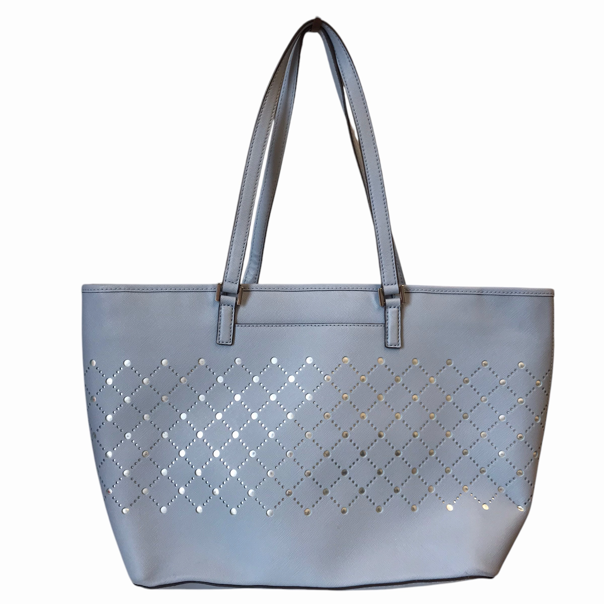 Handbag Designer By Michael Kors In Blue, Size:Large