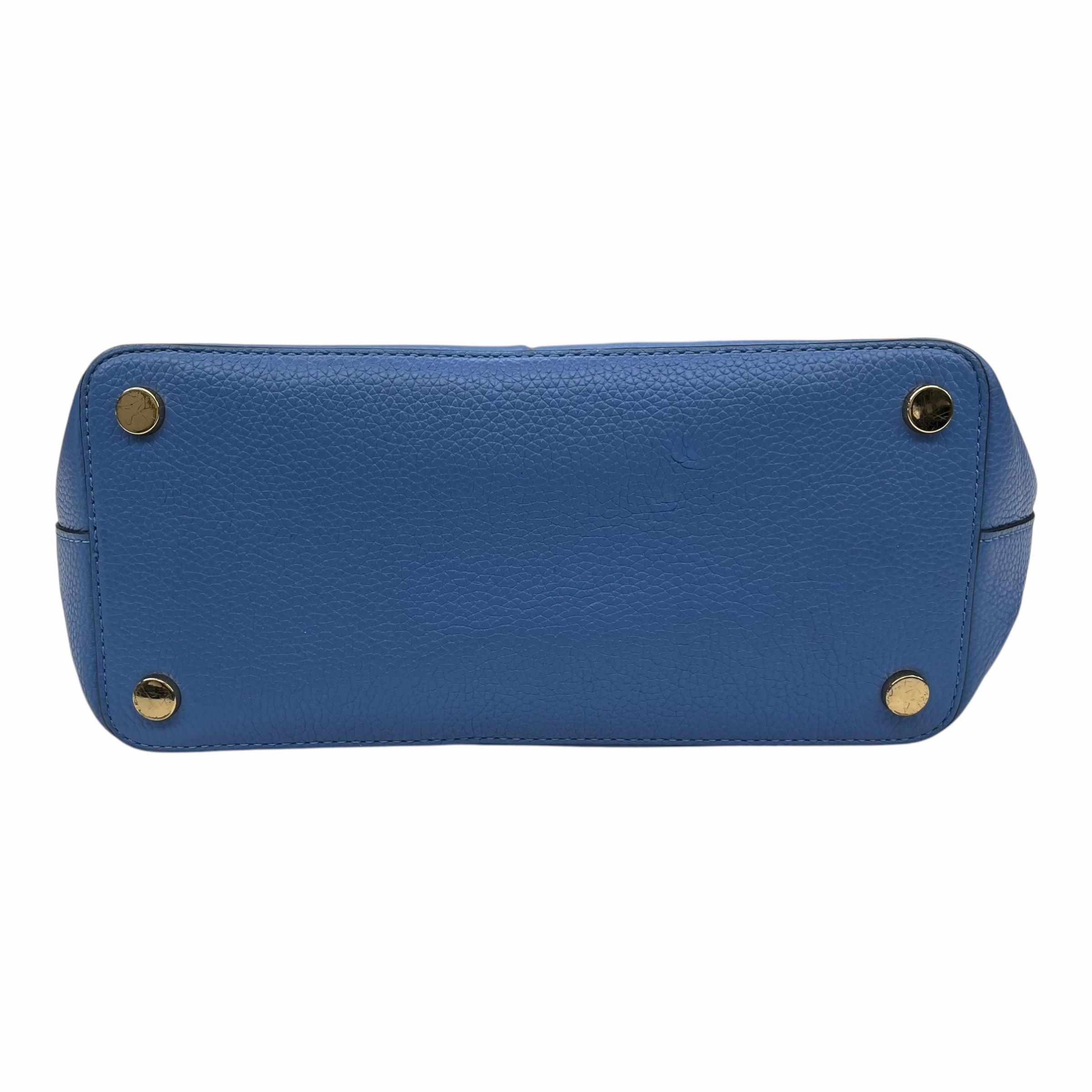 HANDBAG DESIGNER by MICHAEL KORS In BLUE, Size: MEDIUM
