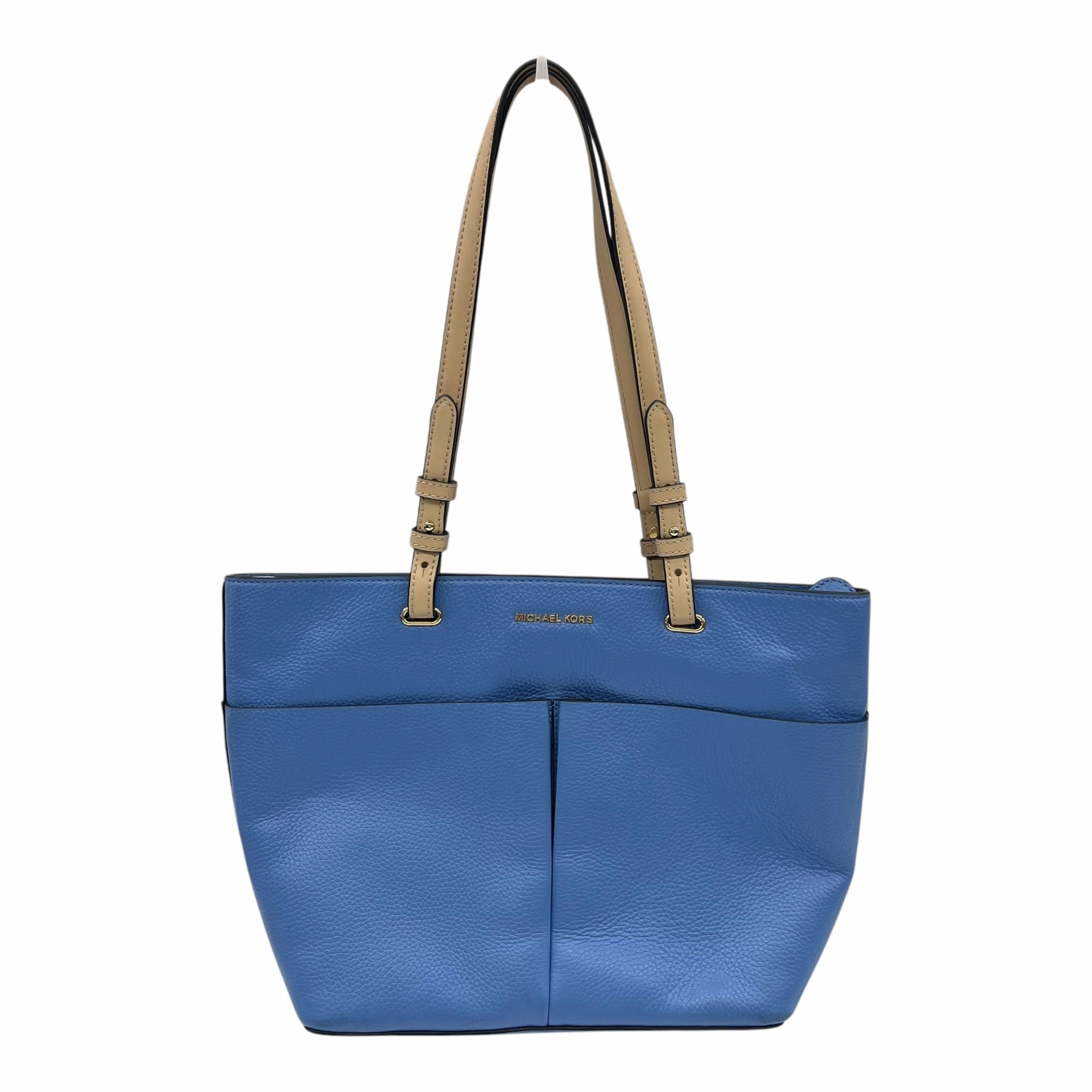 HANDBAG DESIGNER by MICHAEL KORS In BLUE, Size: MEDIUM