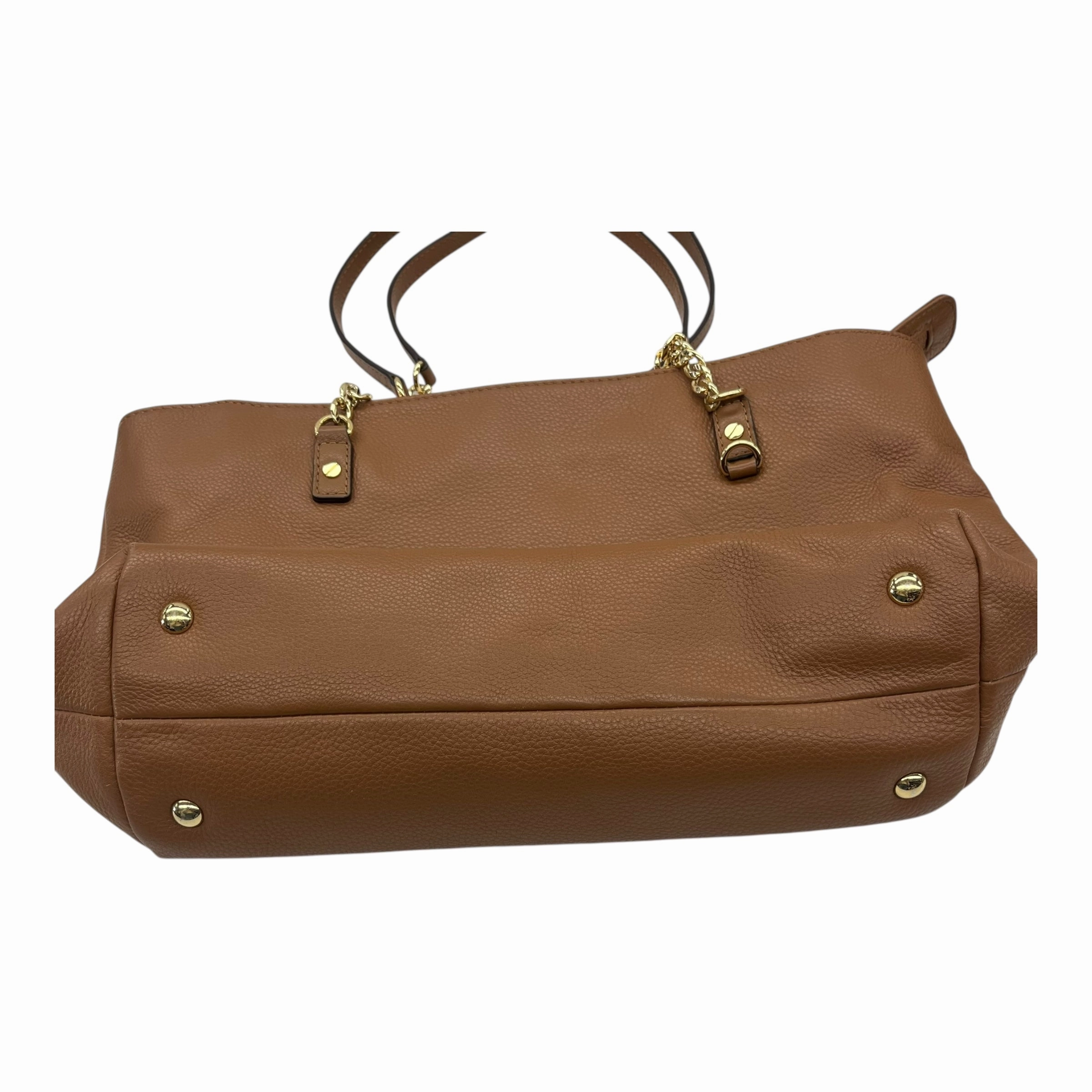 Handbag Designer By Michael Kors In Brown, Size:Large