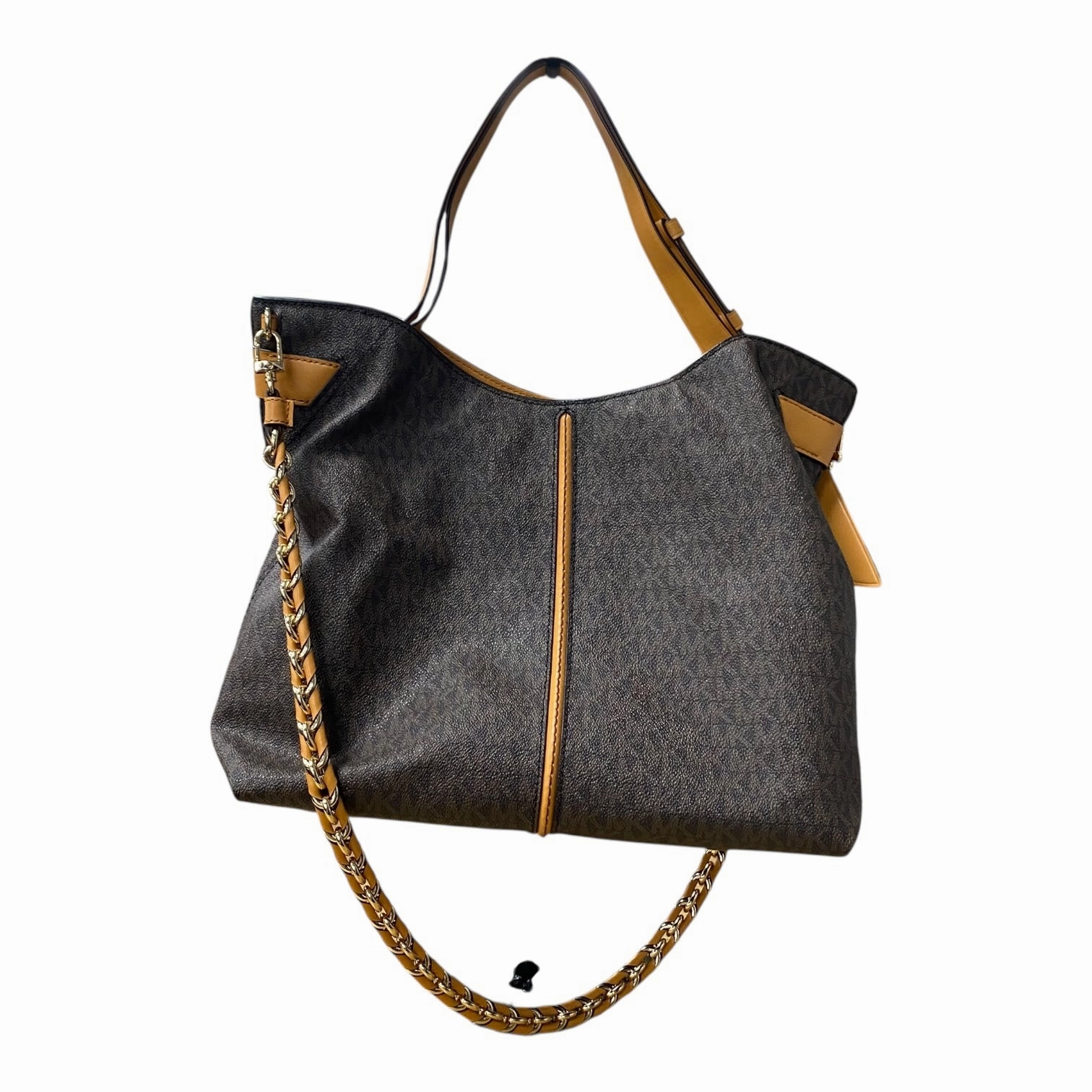 Handbag Designer By Michael Kors In Brown, Size:Medium
