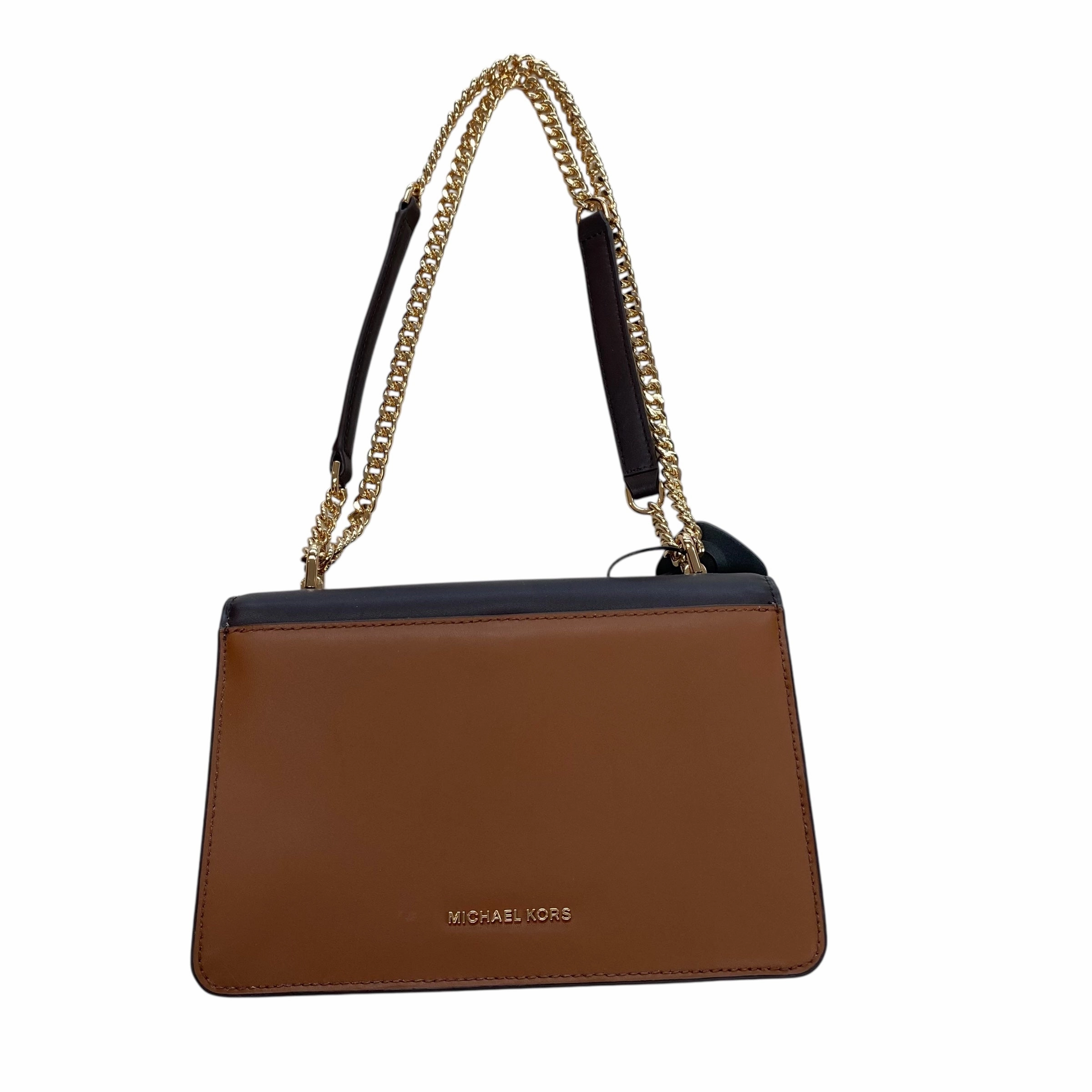 Handbag Designer By Michael Kors In Brown, Size:Medium