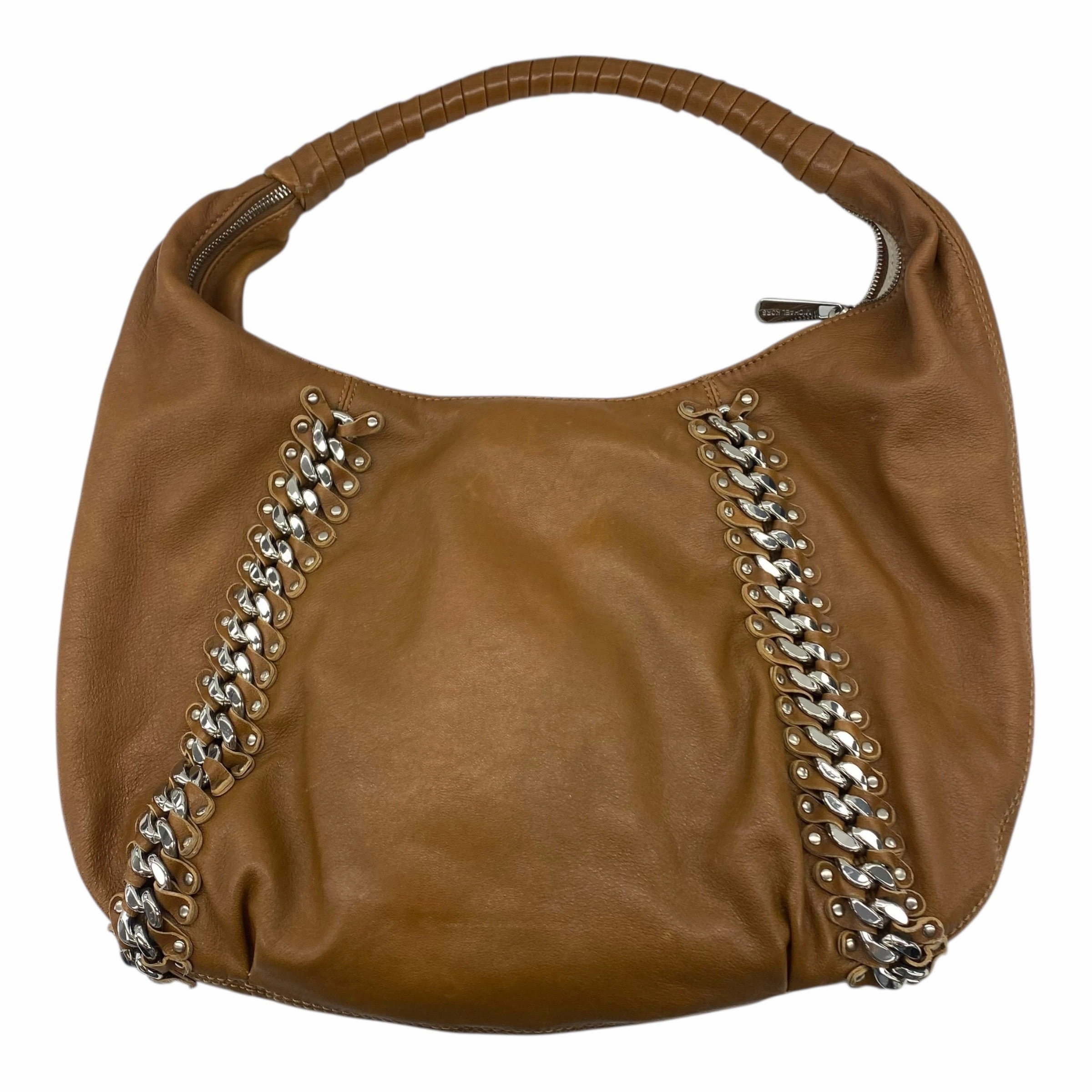 Handbag Designer By Michael Kors In Brown, Size:Medium