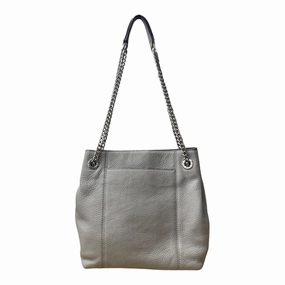 HANDBAG DESIGNER by MICHAEL KORS In GREY, Size: MEDIUM