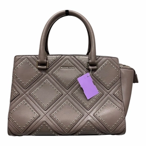 Handbag Designer By Michael Kors In Grey, Size:Medium
