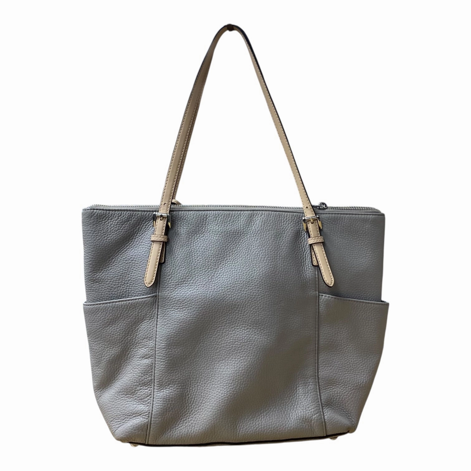 Handbag Designer By Michael Kors In Grey, Size:Medium
