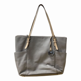Handbag Designer By Michael Kors In Grey, Size:Medium