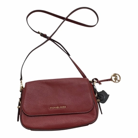 Handbag Designer By Michael Kors In Maroon, Size:Small