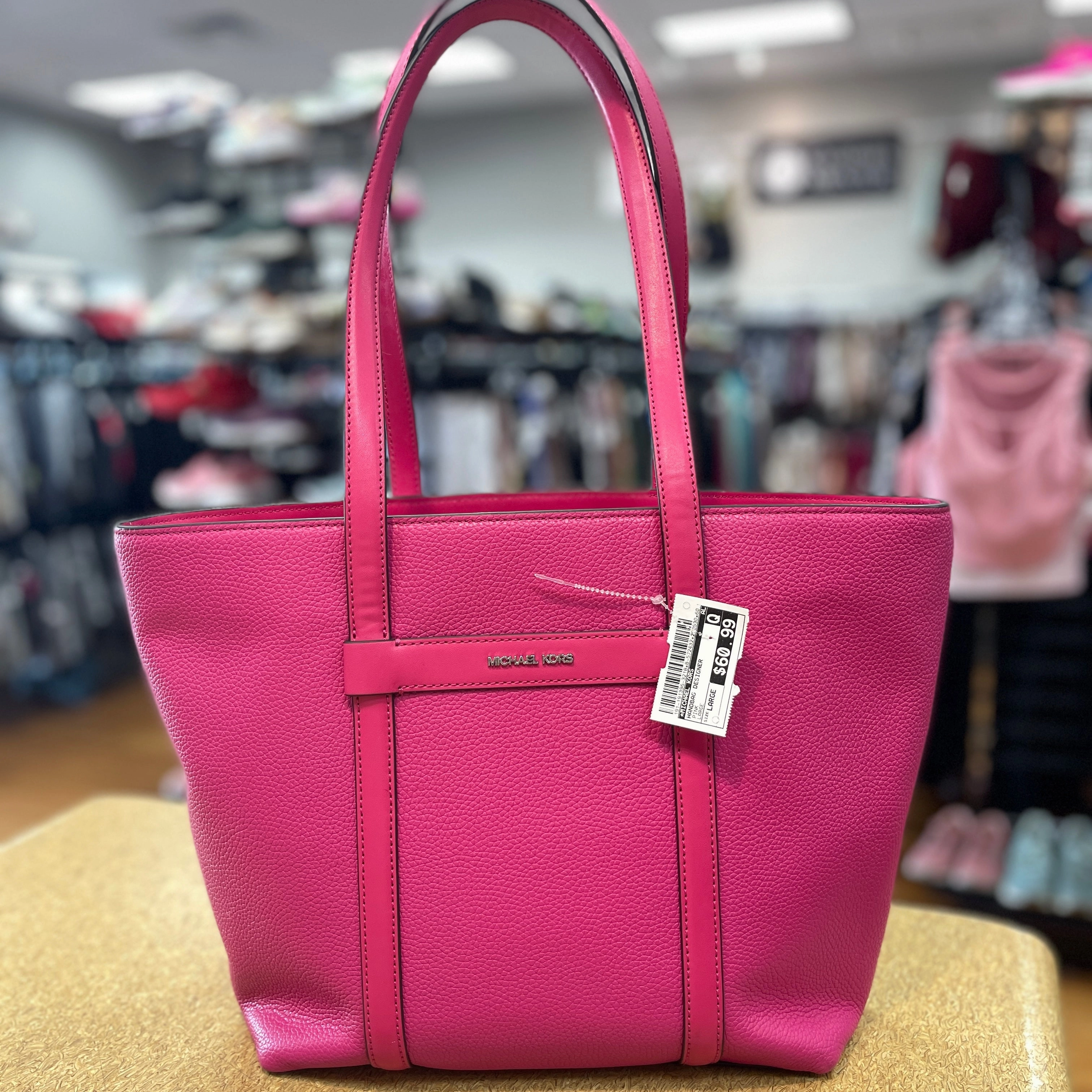 HANDBAG DESIGNER by MICHAEL KORS In PINK, Size: LARGE