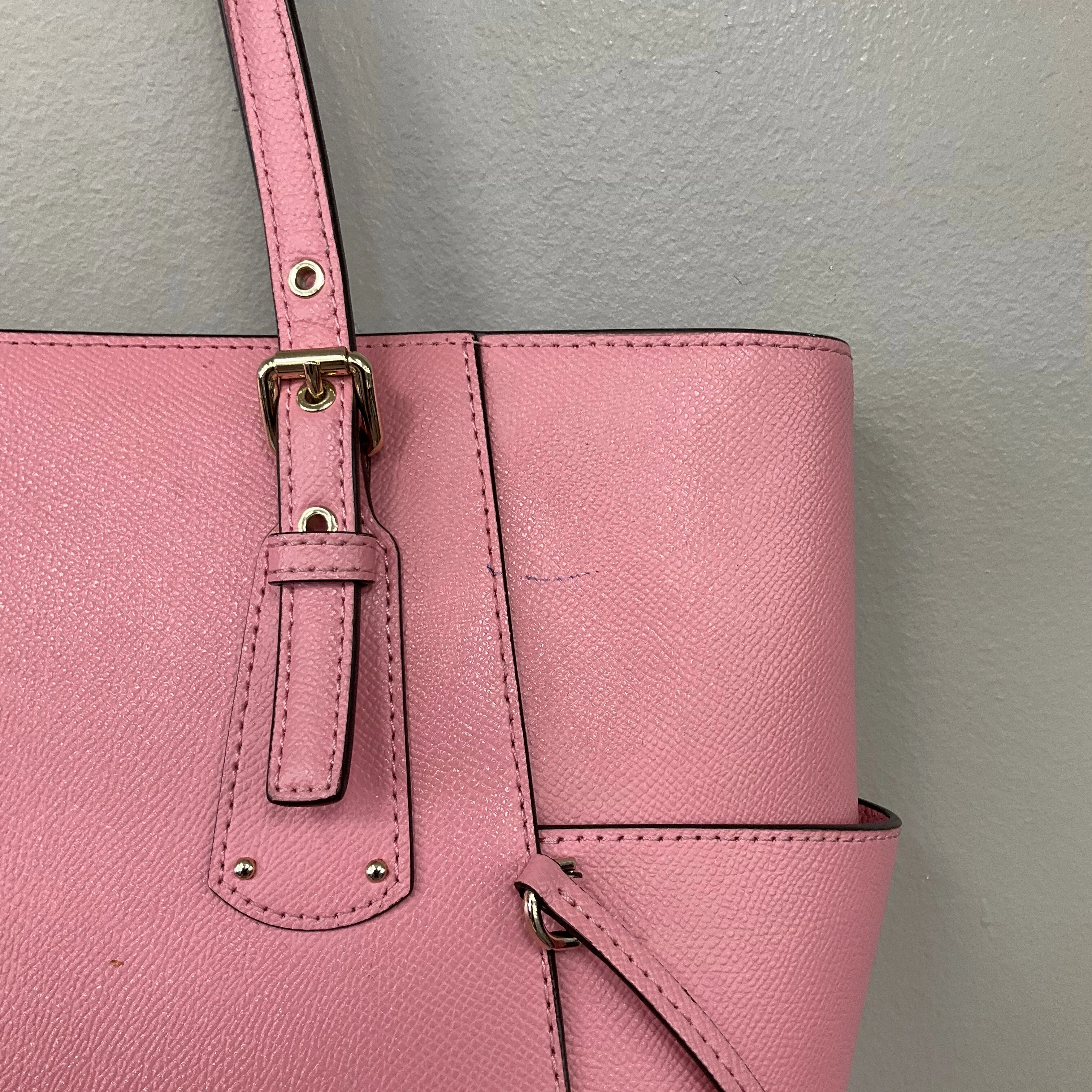 Handbag Designer By Michael Kors In Pink, Size:Large