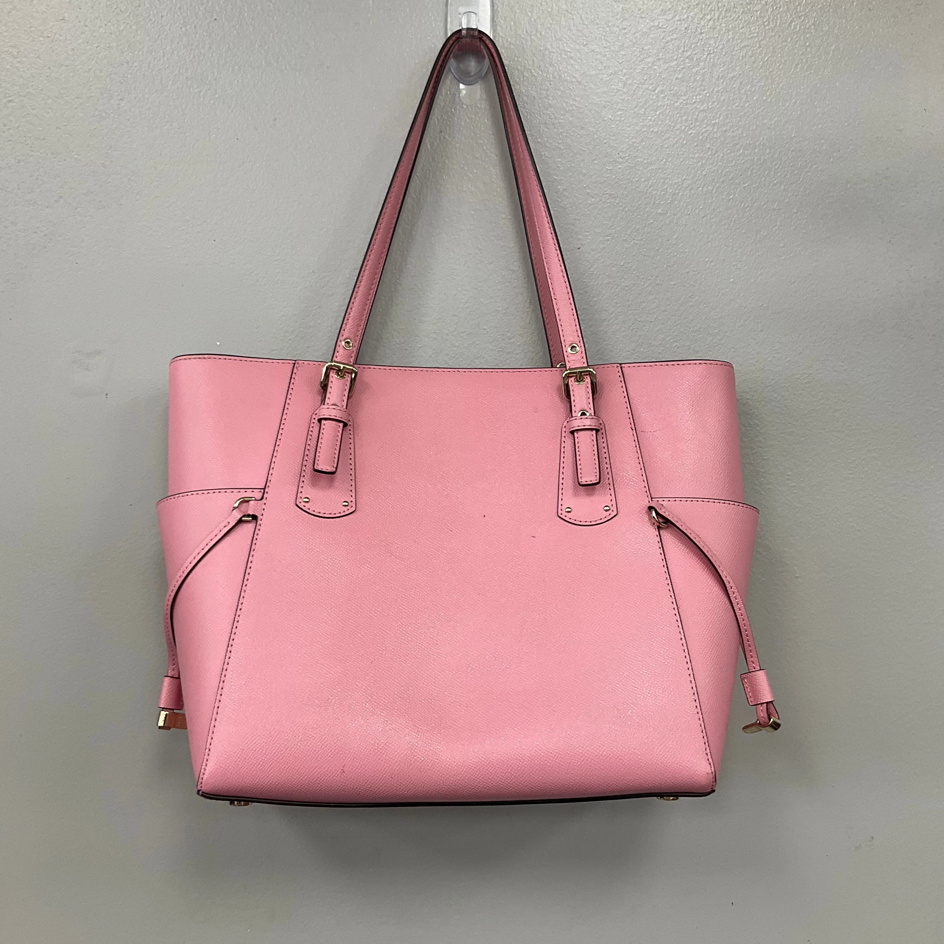 Handbag Designer By Michael Kors In Pink, Size:Large