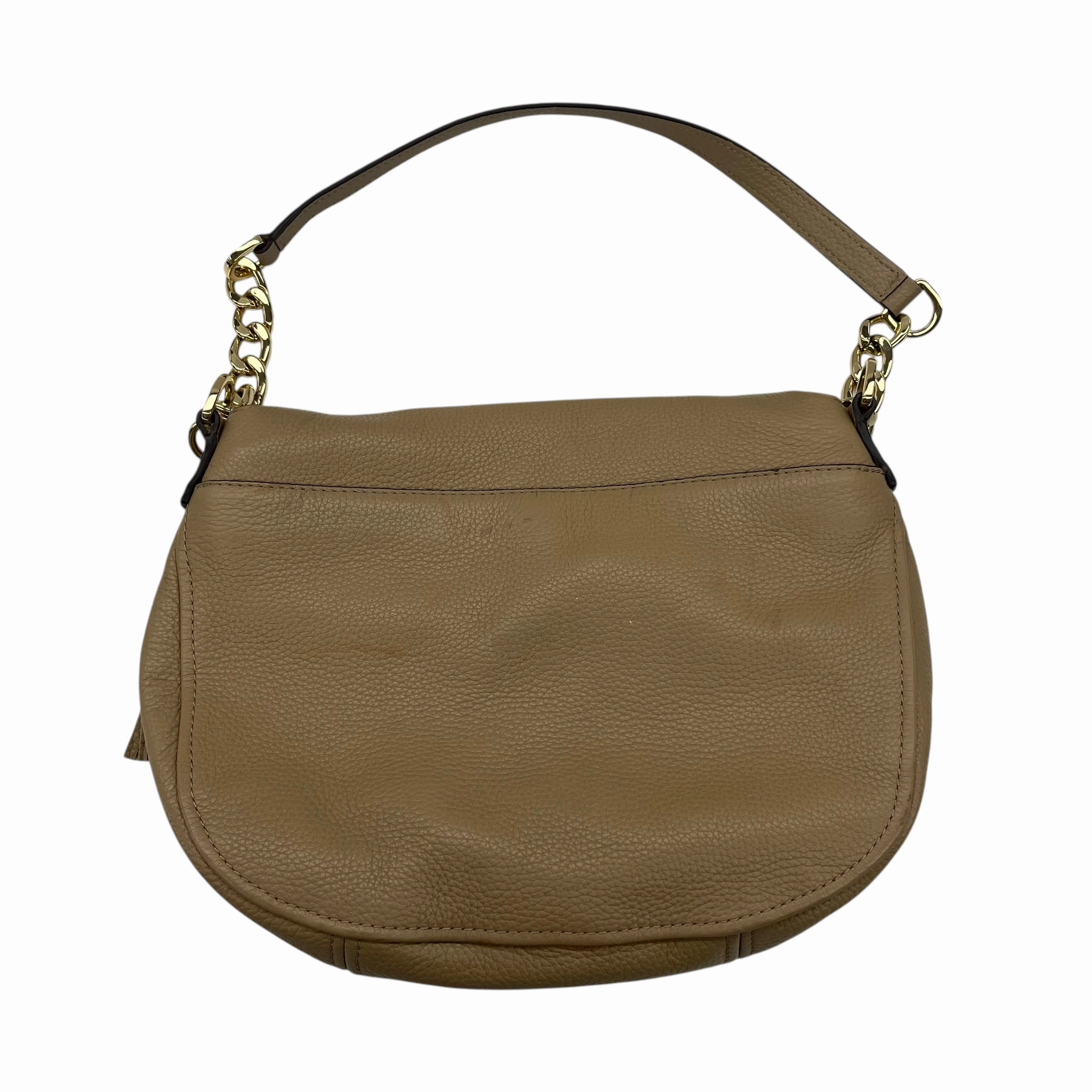 Handbag Designer By Michael Kors In Tan, Size:Small