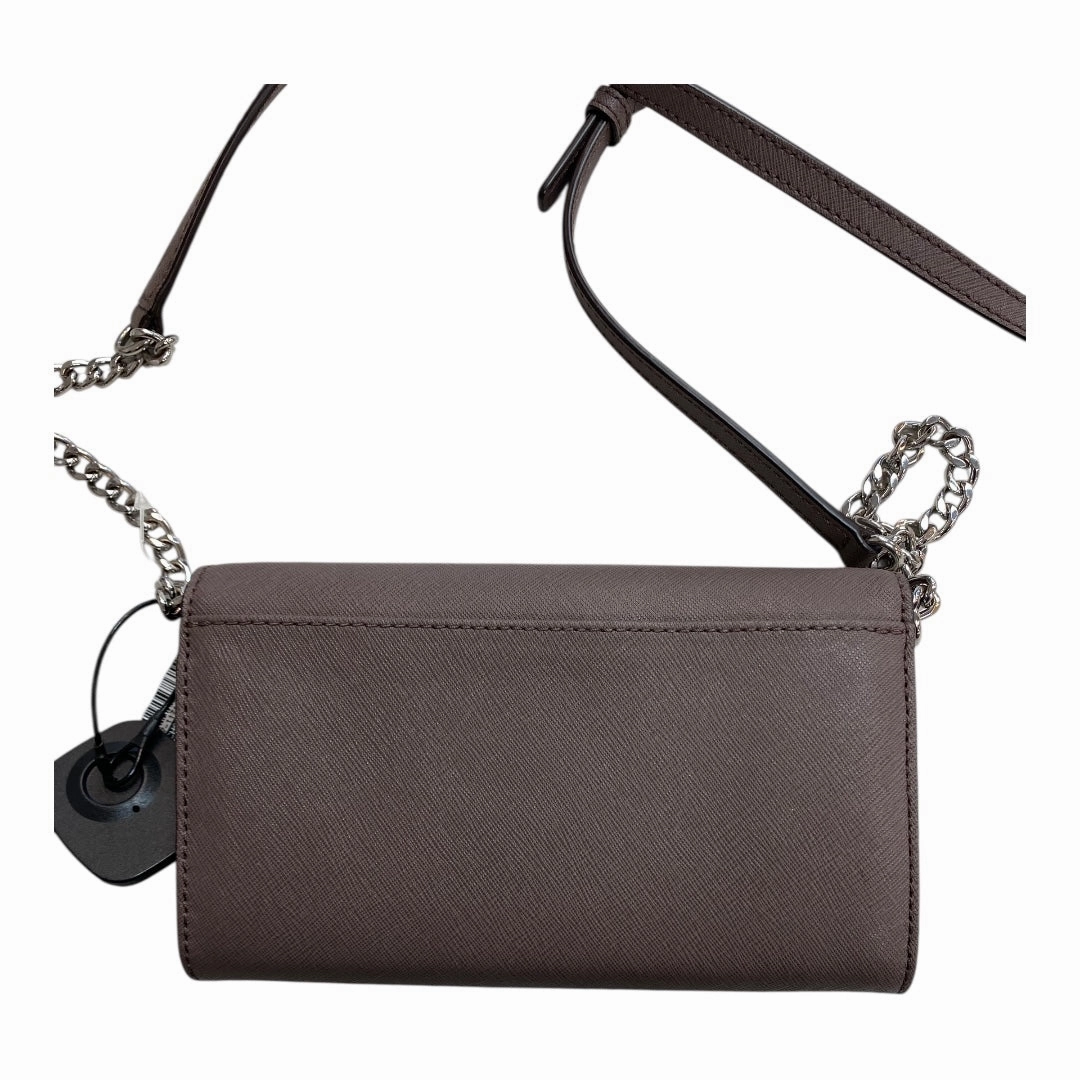 Handbag Designer By Michael Kors In Taupe, Size:Small