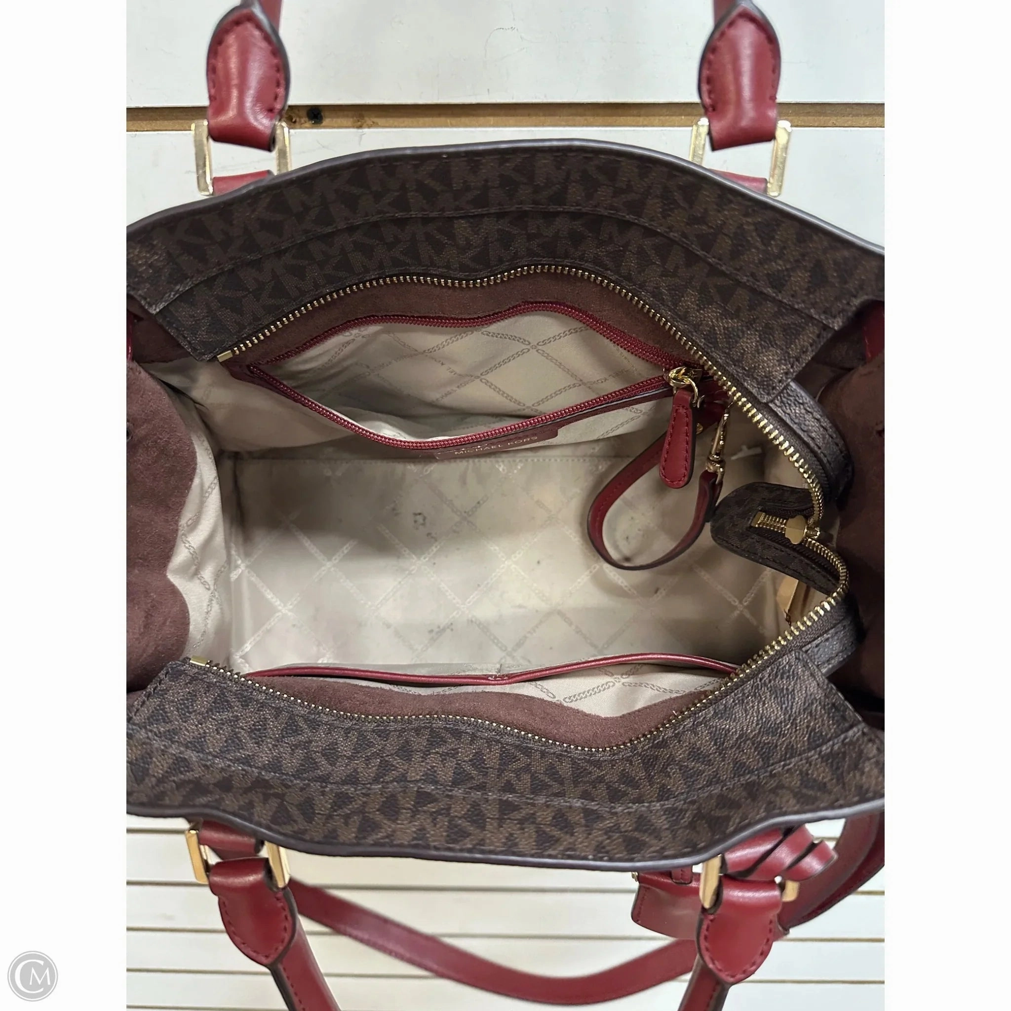 Handbag Designer By Michael Kors, Size: Large