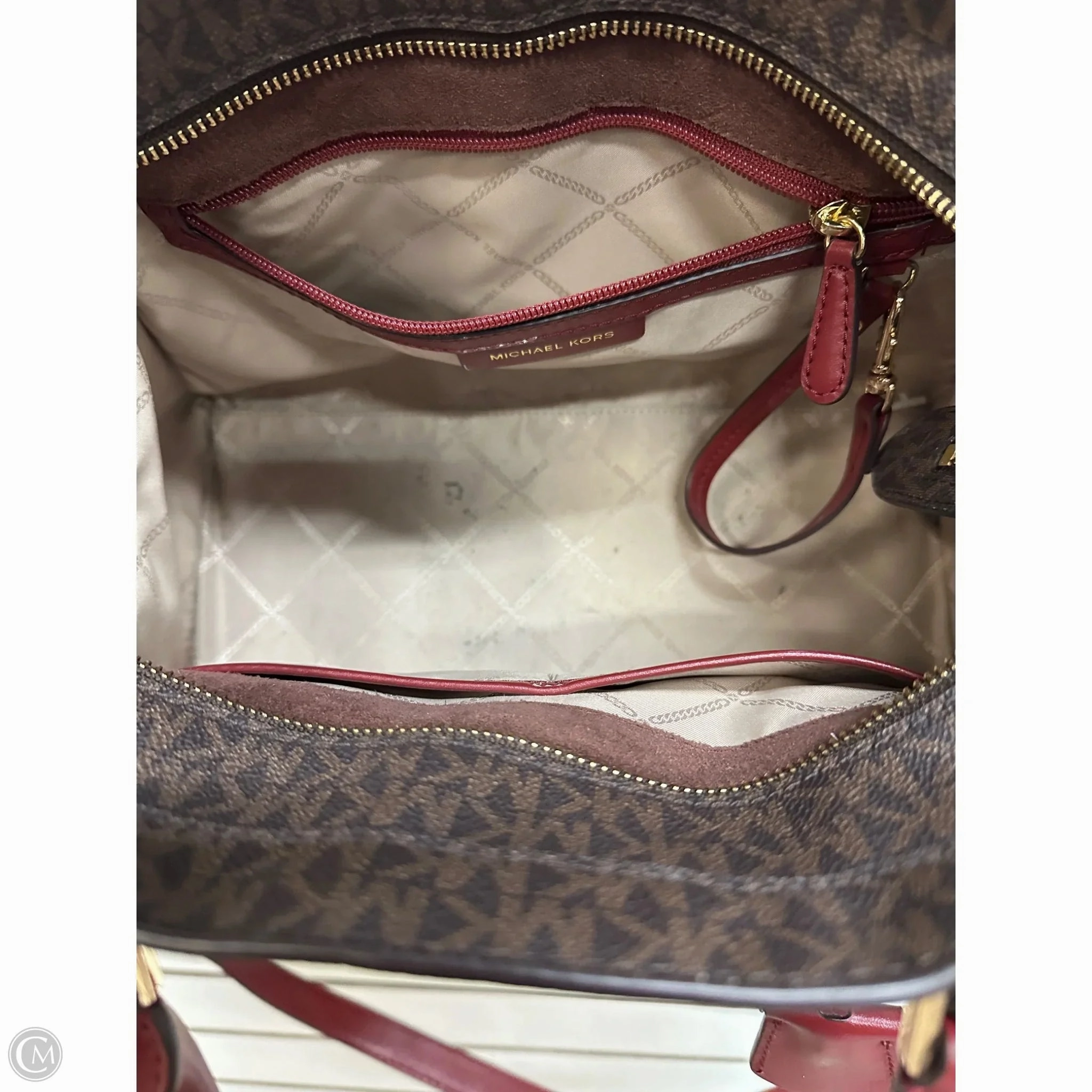 Handbag Designer By Michael Kors, Size: Large