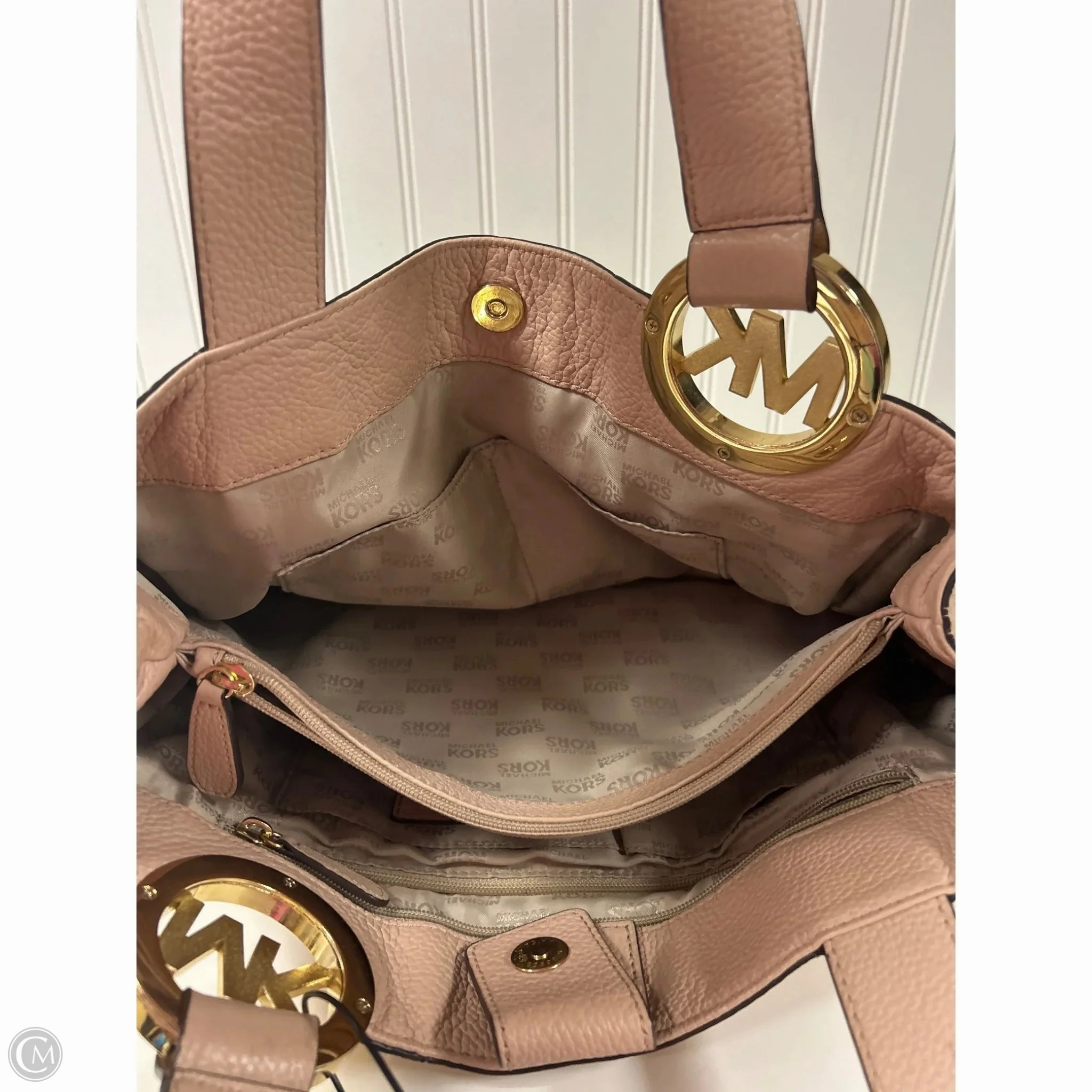 Handbag Designer By Michael Kors, Size: Large