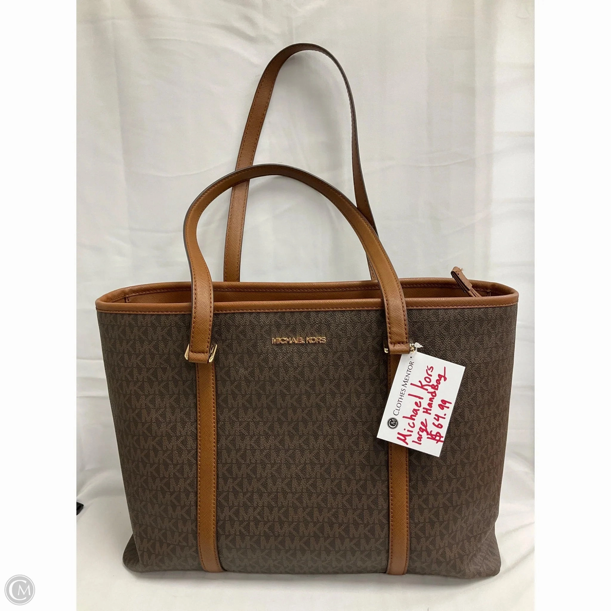 Handbag Designer By Michael Kors, Size: Large