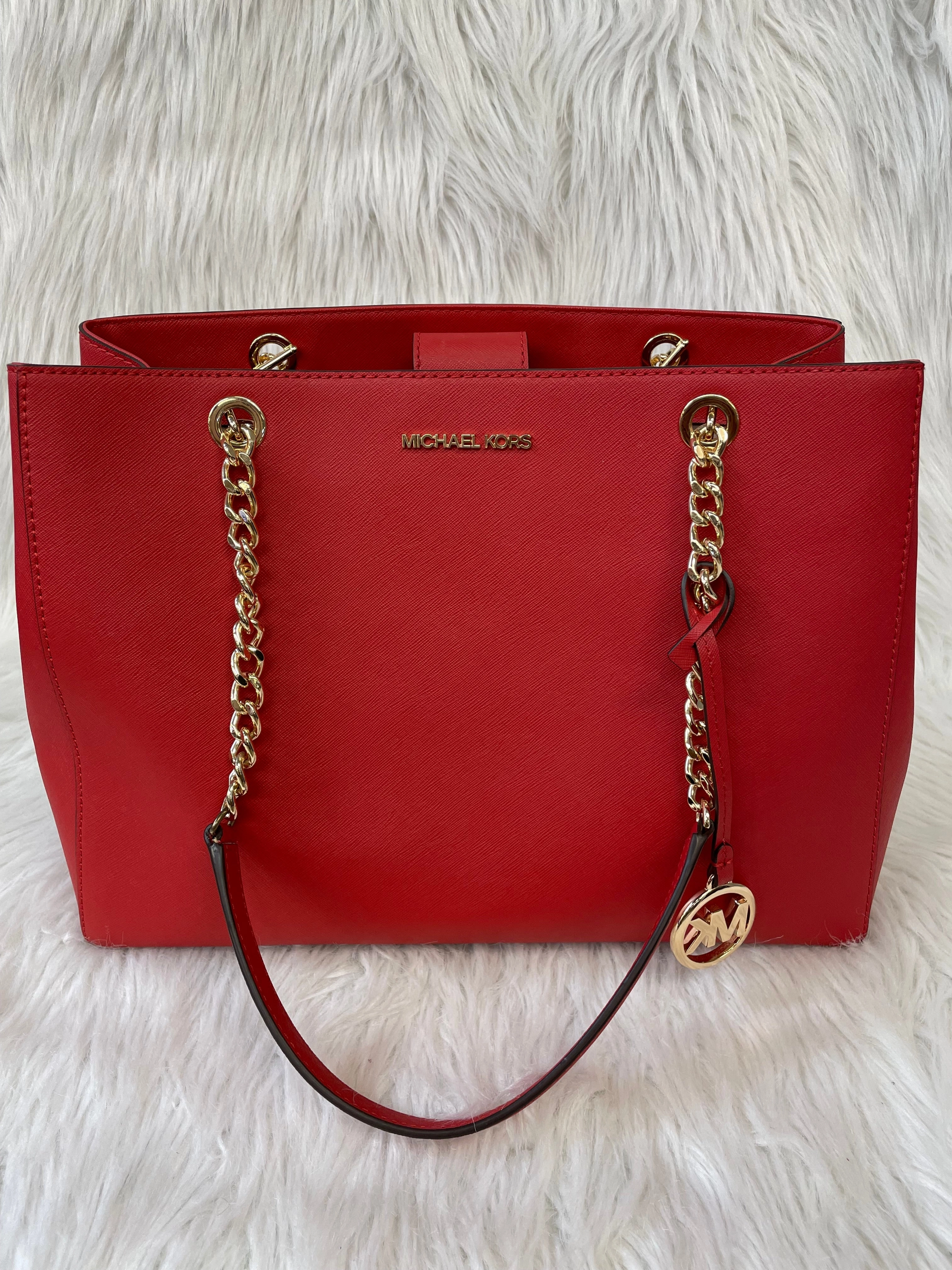 Handbag Designer By Michael Kors, Size: Large