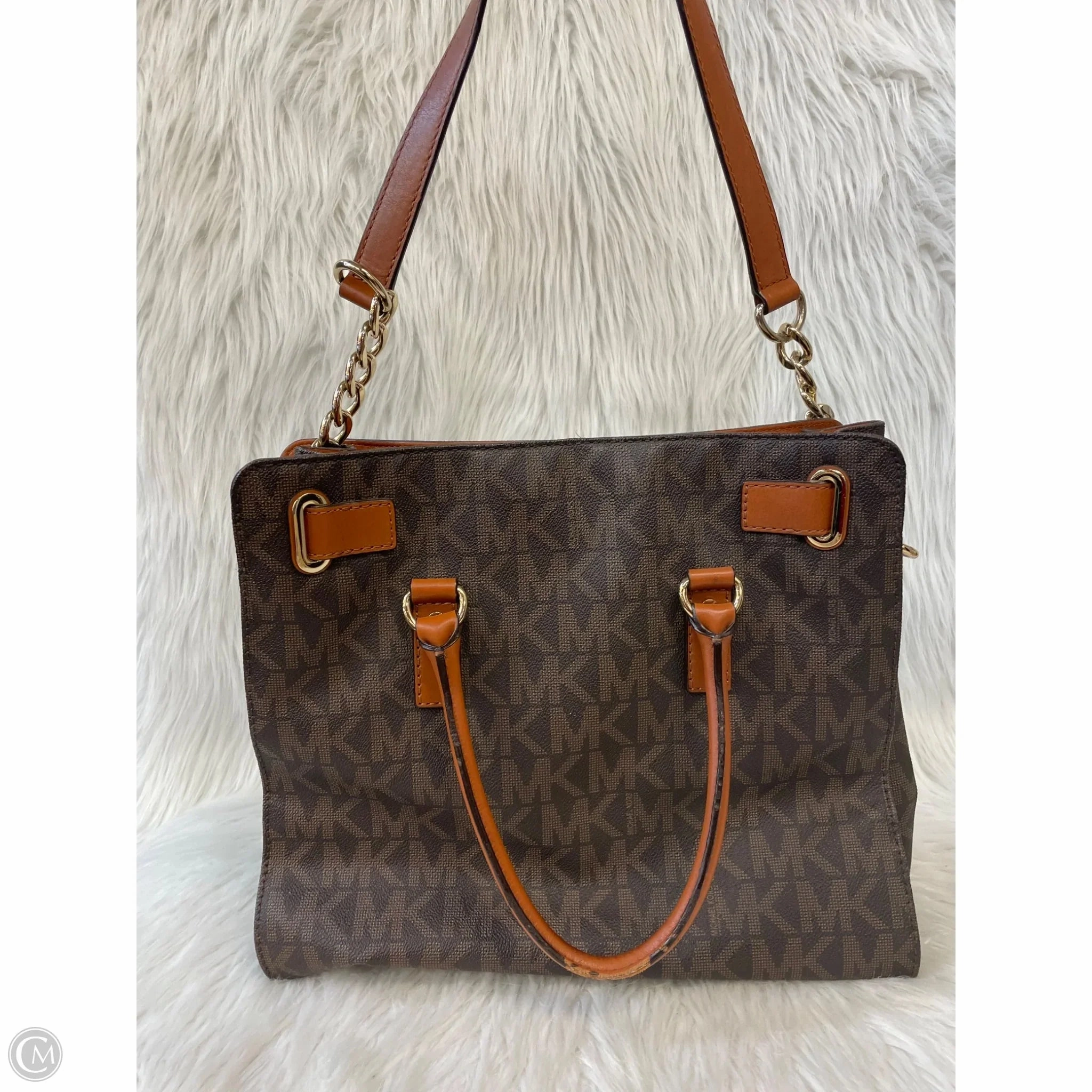 Handbag Designer By Michael Kors, Size: Large
