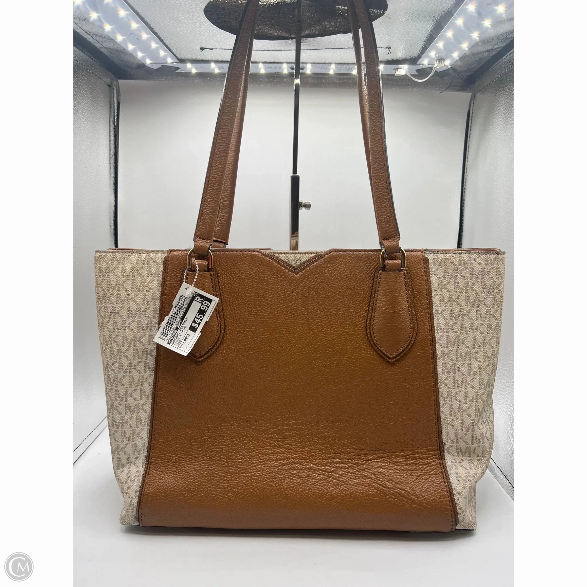 Handbag Designer By Michael Kors, Size: Large