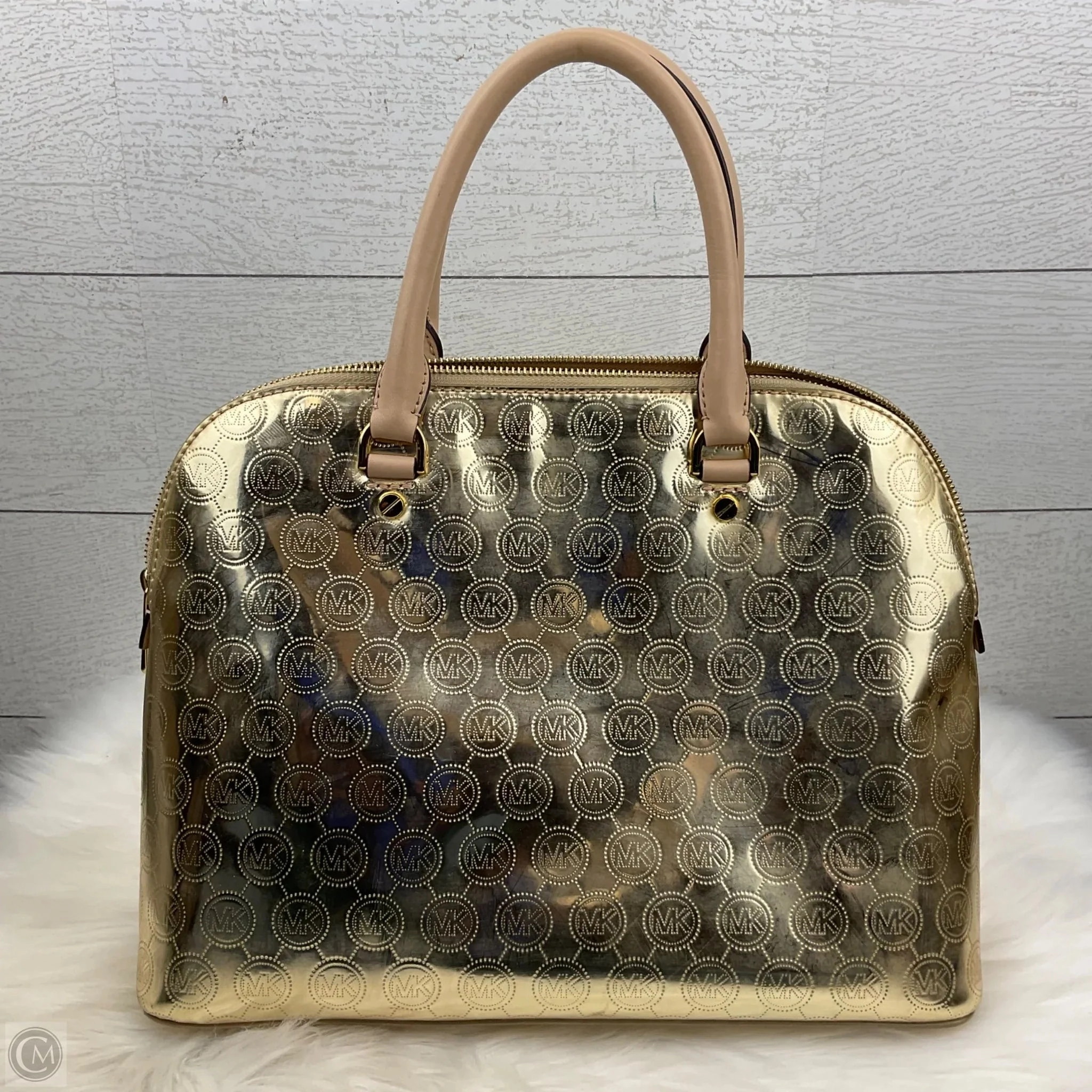 Handbag Designer By Michael Kors, Size: Medium